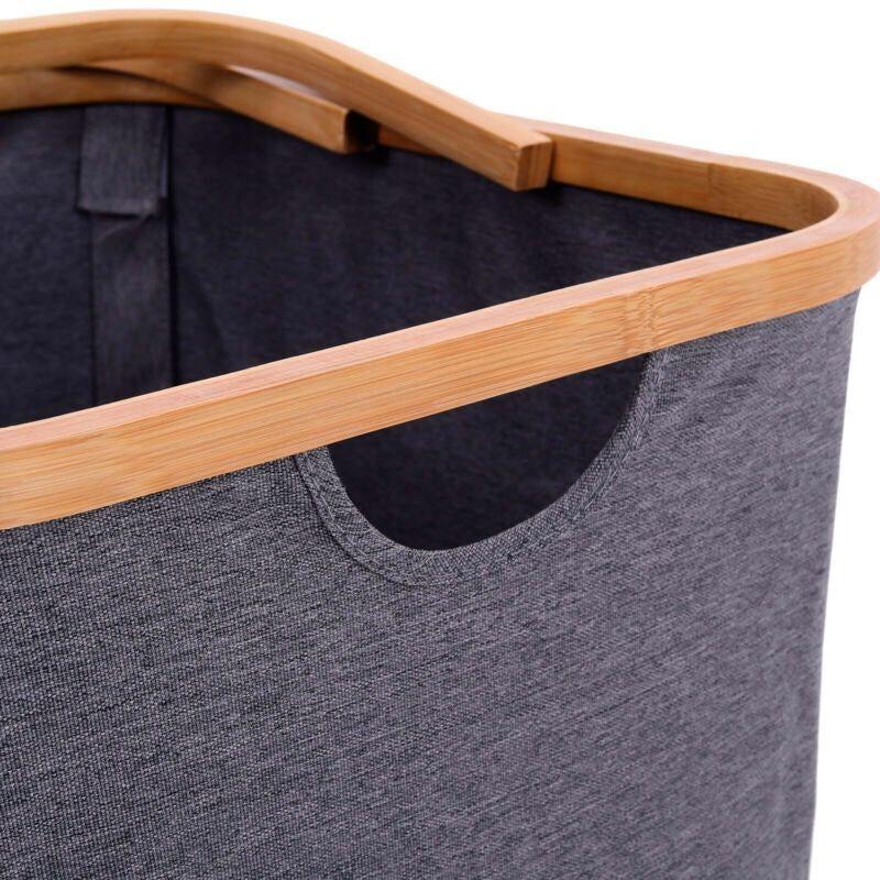 Cesto Plegable Para Ropa Canasto Con Asa Organizador Hogar-5