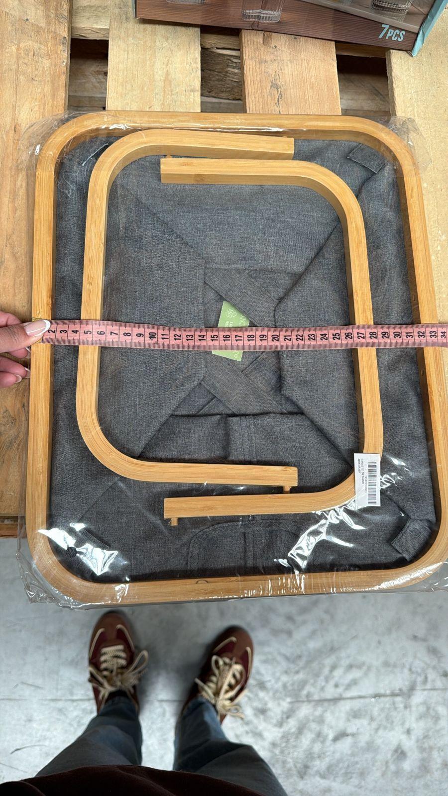 Cesto Plegable Para Ropa Canasto Con Asa Organizador Hogar-7