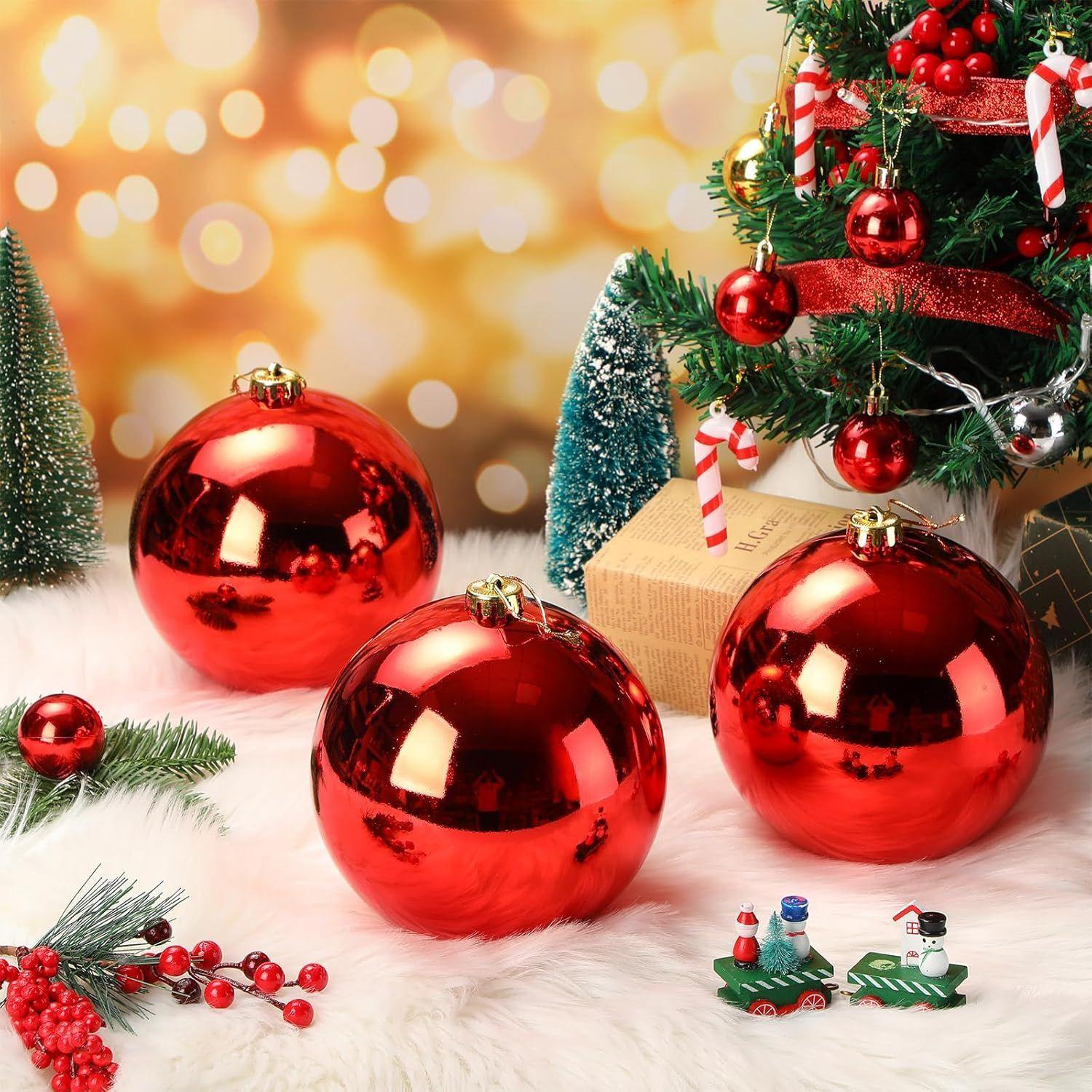 PACK 30 ESFERAS NAVIDEÑA BAMBALINAS ADORNOS ARBOLITO NAVIDAD 6CM-3