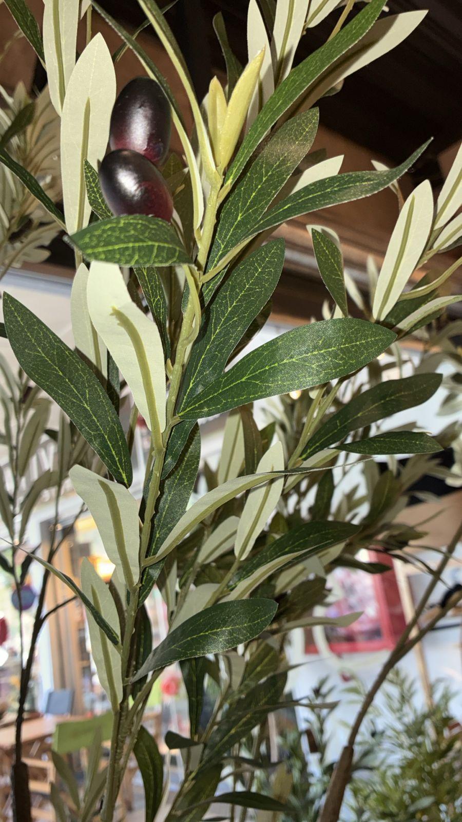 Planta Artificial Olivo 2 5mts Arbusto Realista Decorativo-3