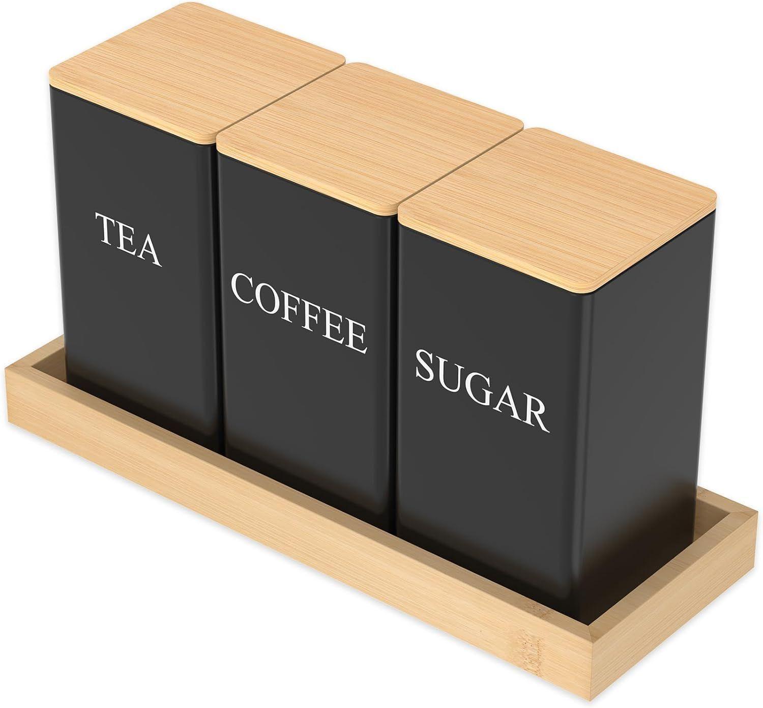 Pack 3 Frasco Hermético Contenedor Cocina Azucar Sal Te WakesHome-2