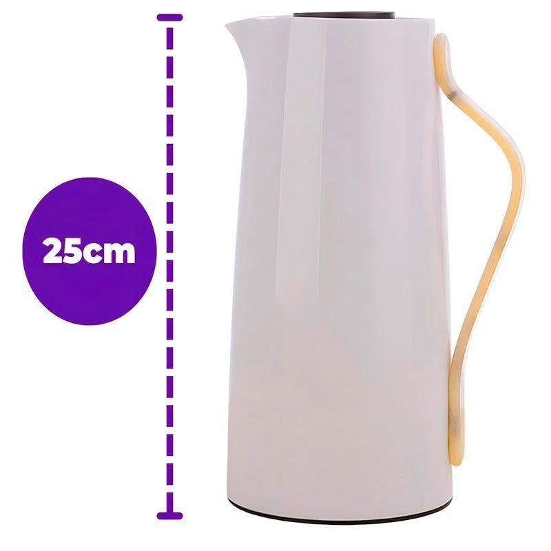 Termo De Cafe Botella Termica 1lt Jarra Nordica Para Bebidas-2