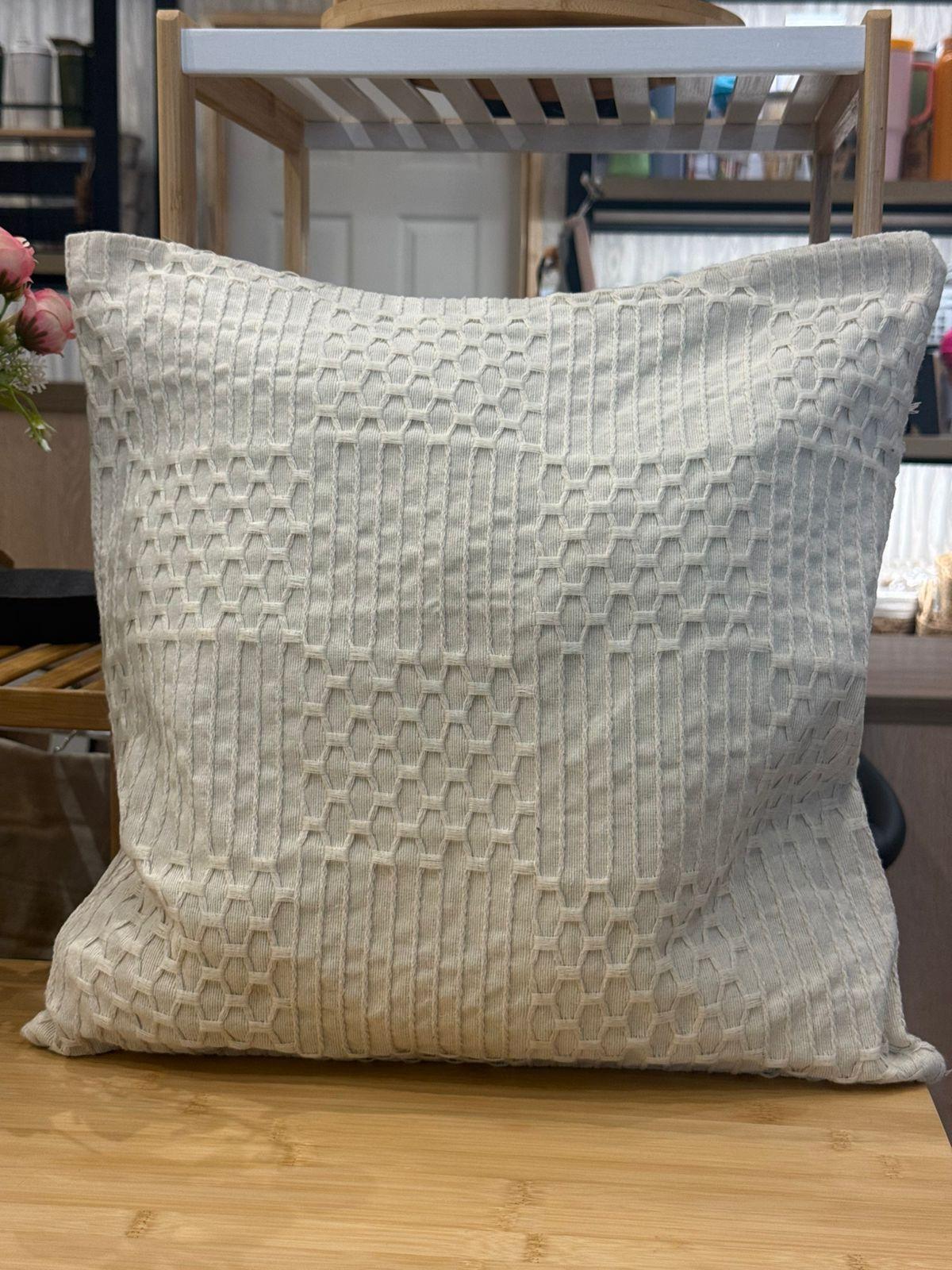 Funda De Cojin Boho Tejida Funda De Almohada De Sofa 45x45cm-4