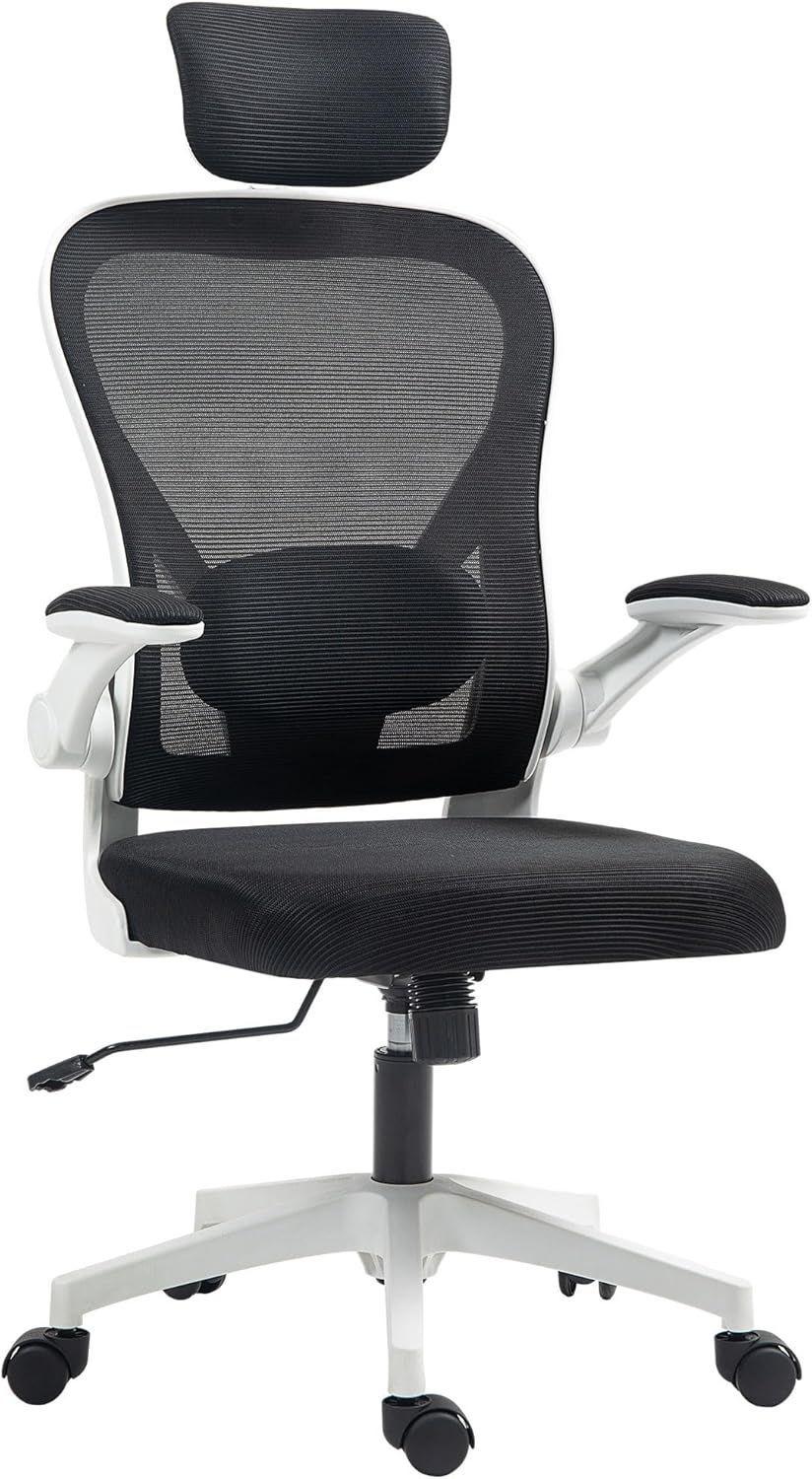 Silla De Oficina Ergon mica Con Reposacabezas Soporte Lumba-0