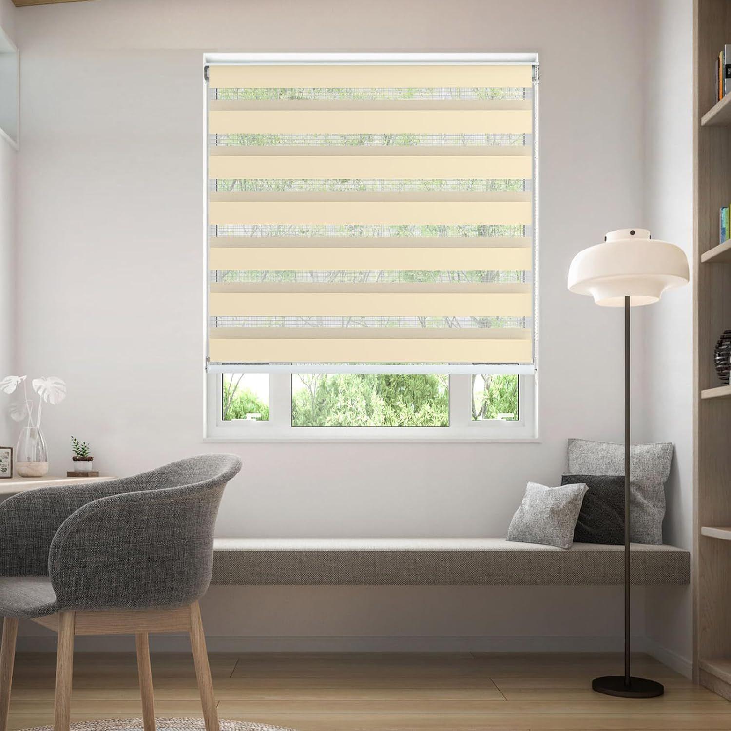 Cortina Roller Duo Zebra Día Y Noche Color Variado 100x200cm-6