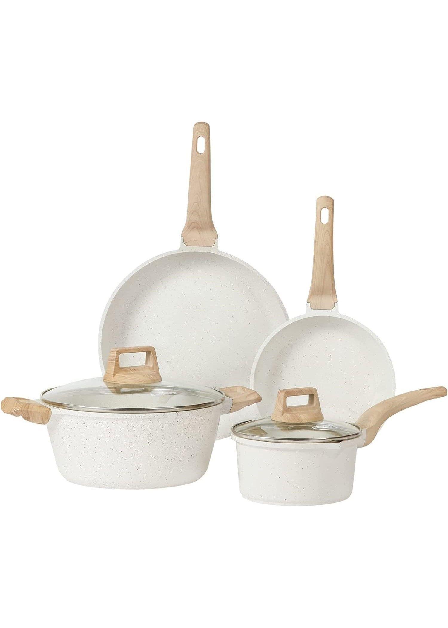 Set de Bateria de Cocina 7 Piezas Antiadherente Ceramic Profesional Ollas-0
