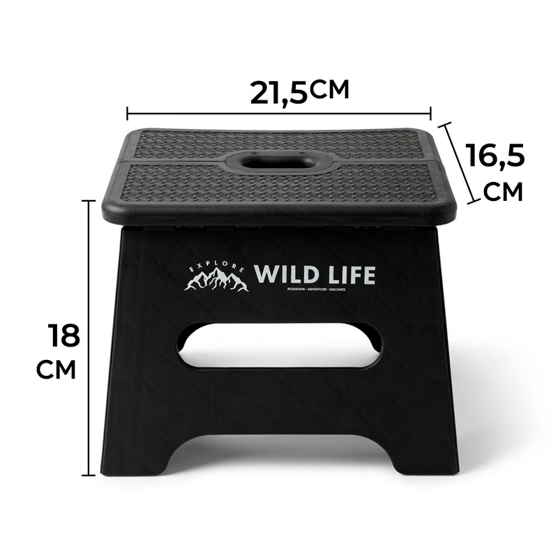 Banquito Plegable Taburete Portatil Piso Escal n Ba o Cocina-2