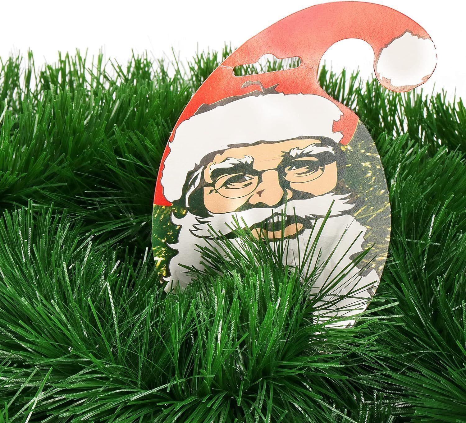 Decoracion De Navidad Guirnalda Navideña 2mt 1 Unidad Verde-3