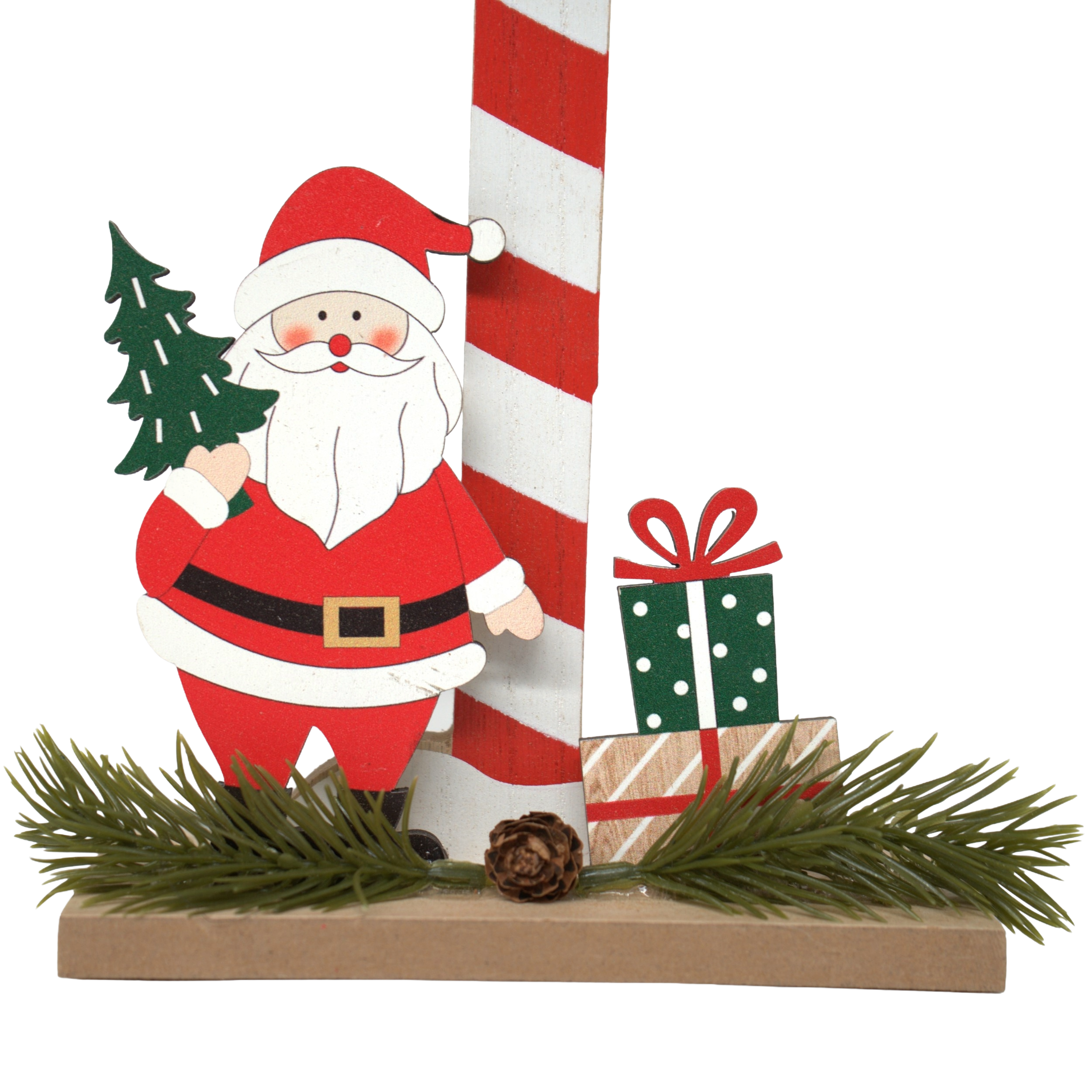 Letrero Buzon De Santa Decorativo Adorno De Navidad 33x14cm-2