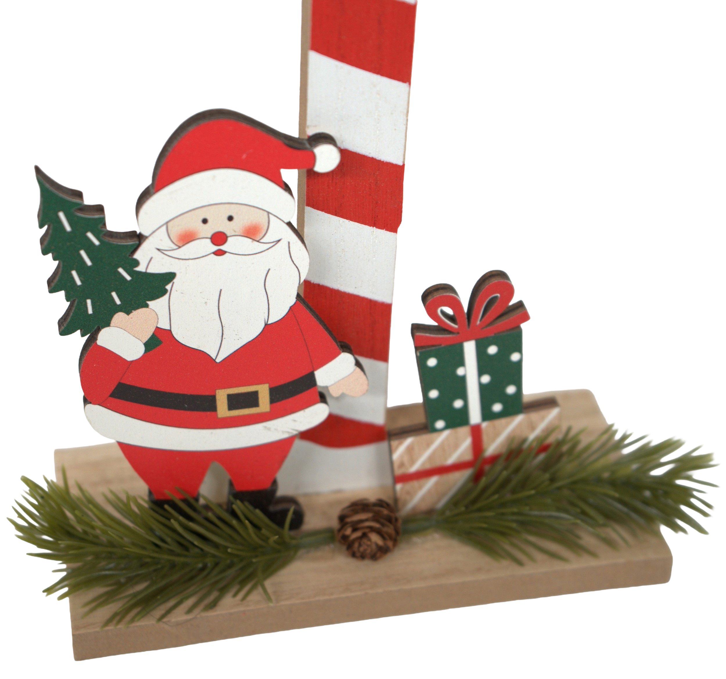 Letrero Buzon De Santa Decorativo Adorno De Navidad 33x14cm-3