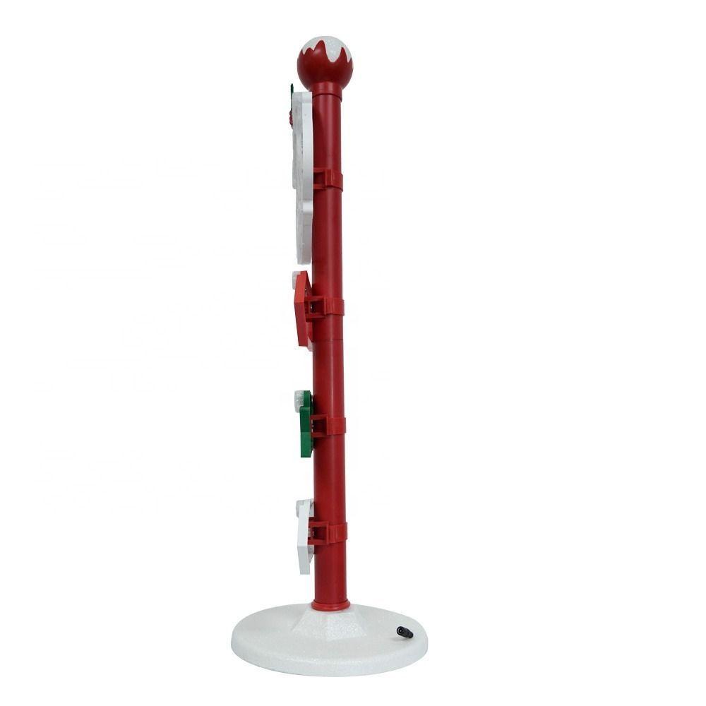 Adorno De Navidad Señal Navideña Welcome To The North Pole-6