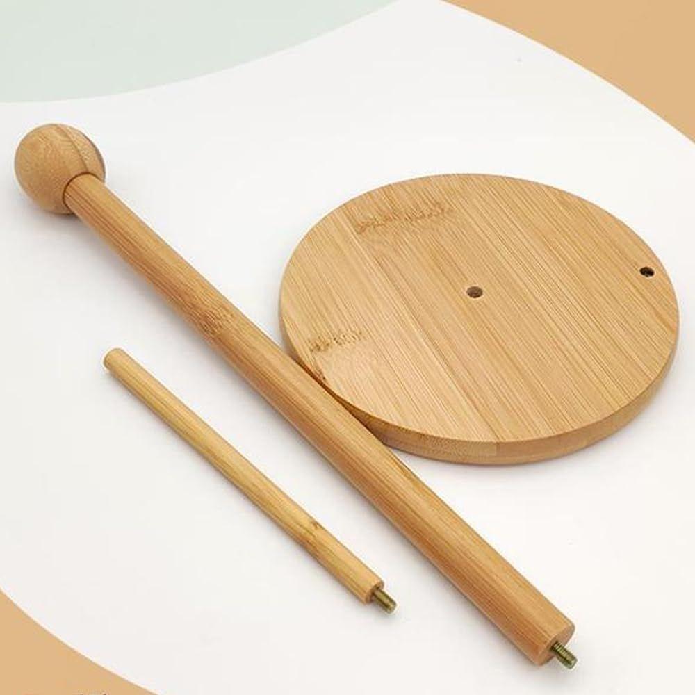 Portarollos Nova De Madera Soporte Toallas De Papel De Pie-2