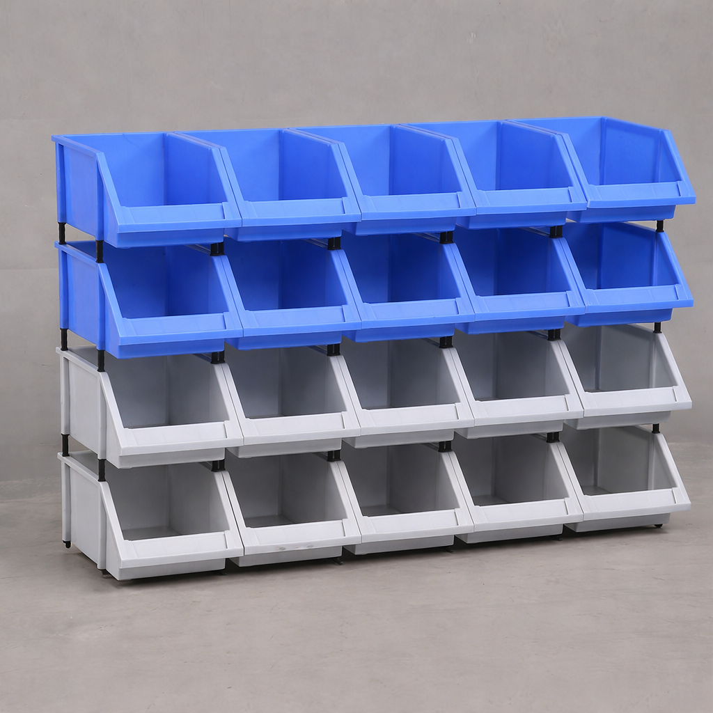 Gaveta Industrial Plastica Caja Organizadora Apilable 30lt-4