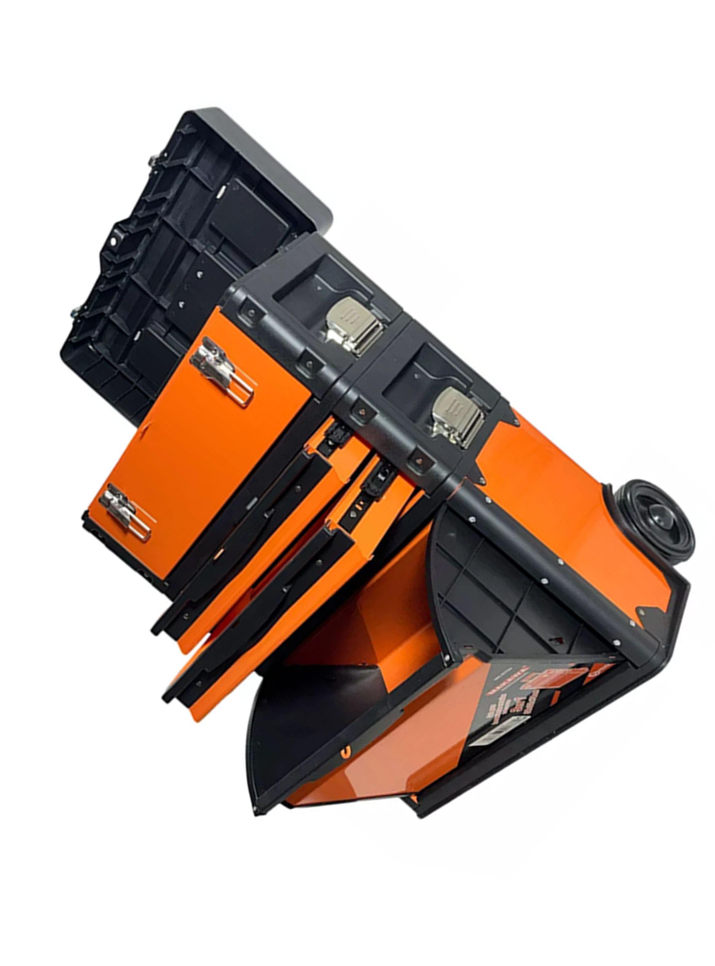 Caja Carro Herramienta Metálica Multifuncion Makawa Mk-0759-2