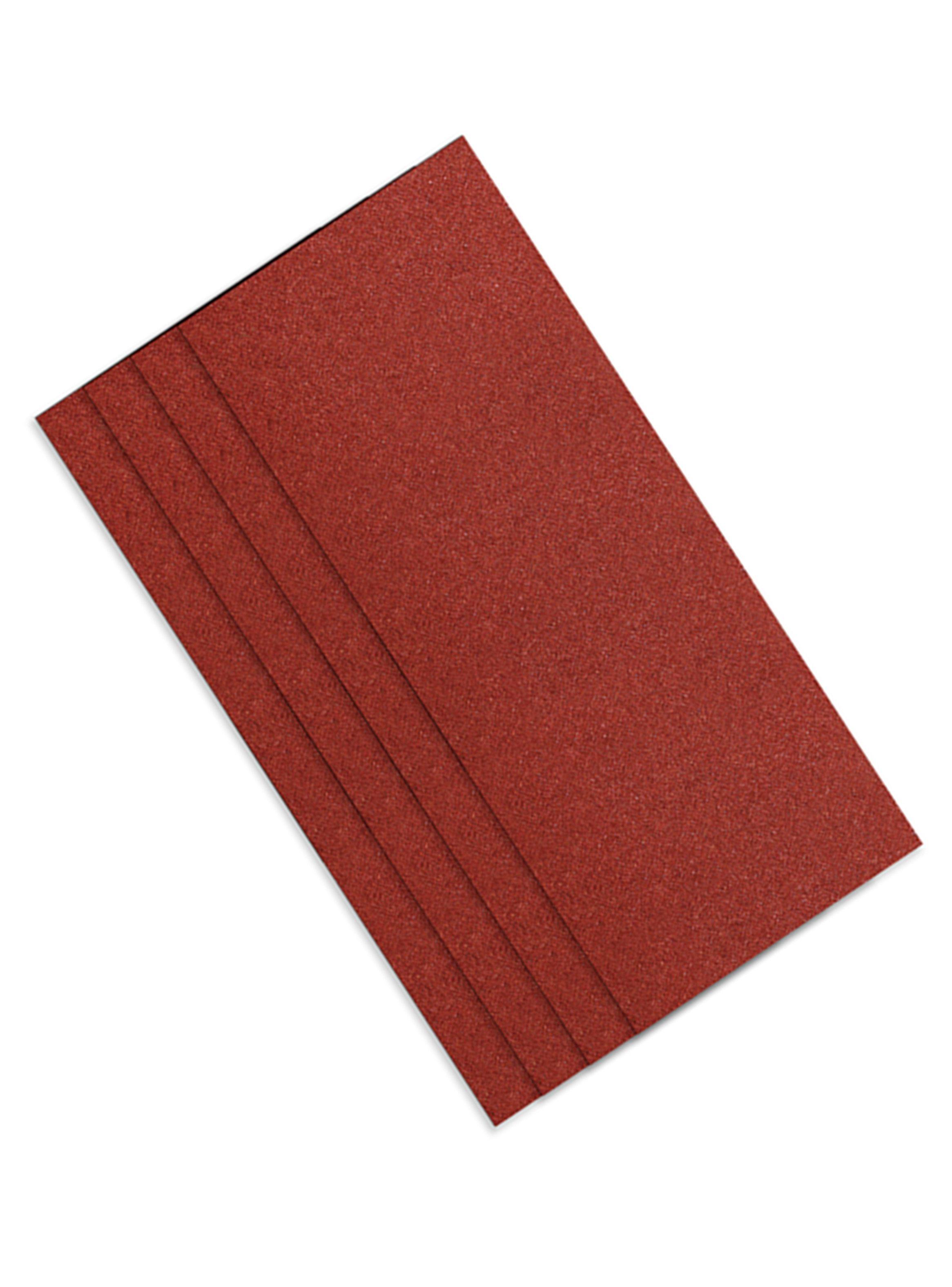 50 Hojas De Lija Para Pulir 90x231mm Grano Variado Total-2