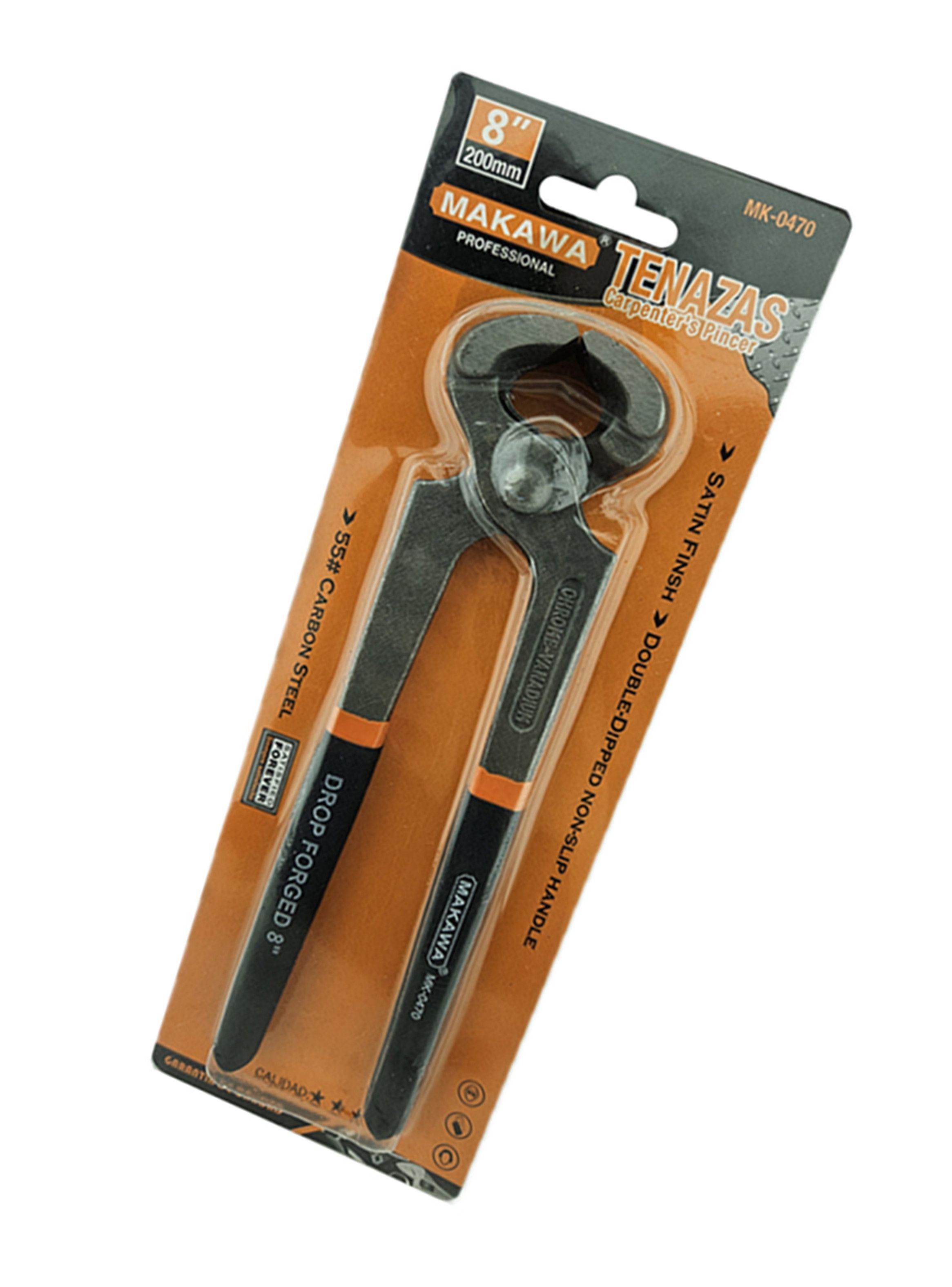 Pinza Tenaza Carpintero 8 Pulgadas (200mm) Makawa Mk0470-2