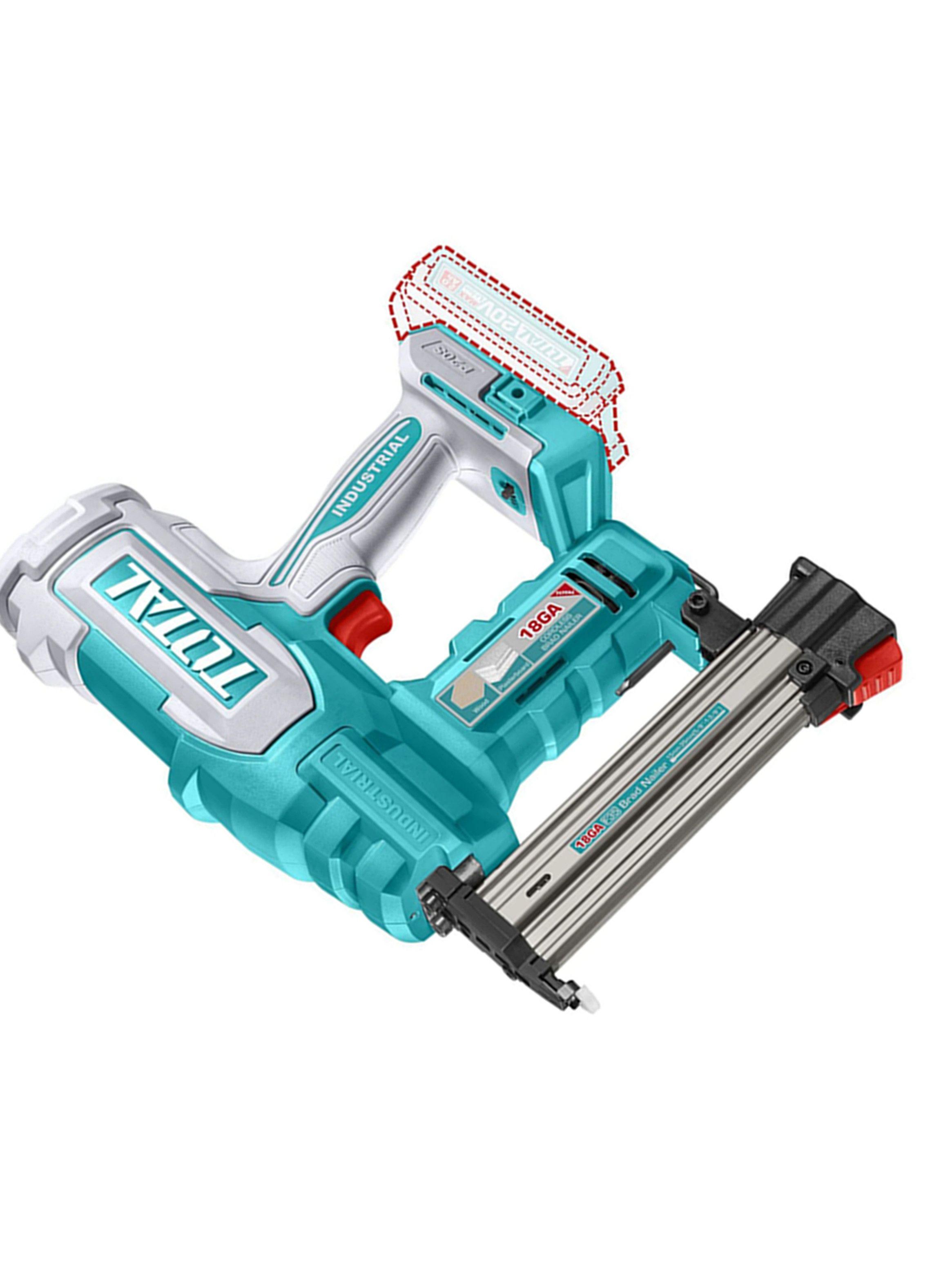 Pistola Clavadora Inalámbrica 15-35mm 20v Total Tcbnli2005-2