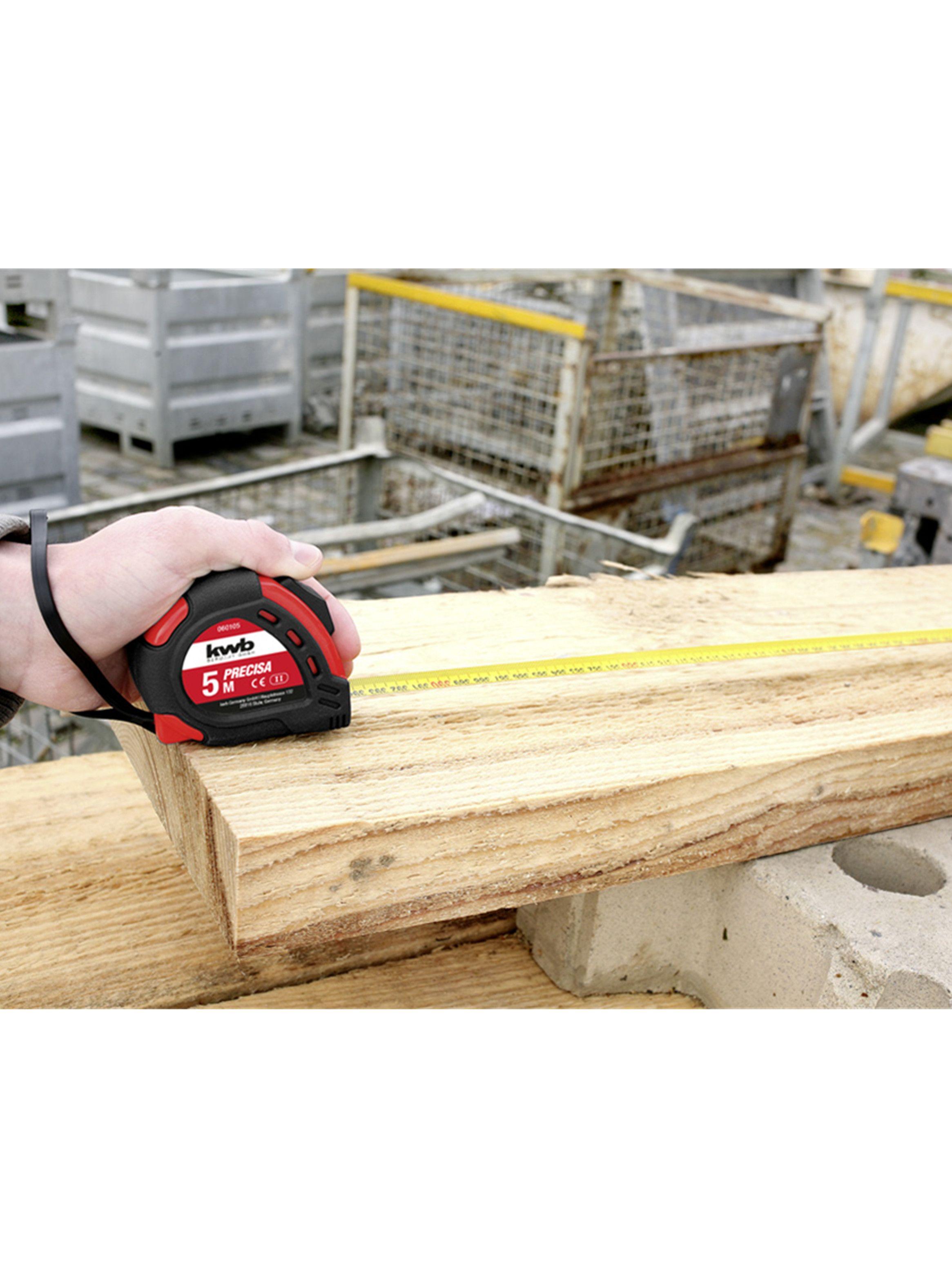 Cinta Huincha De Medir Metrica De Acero 5m Kwb 060105-2