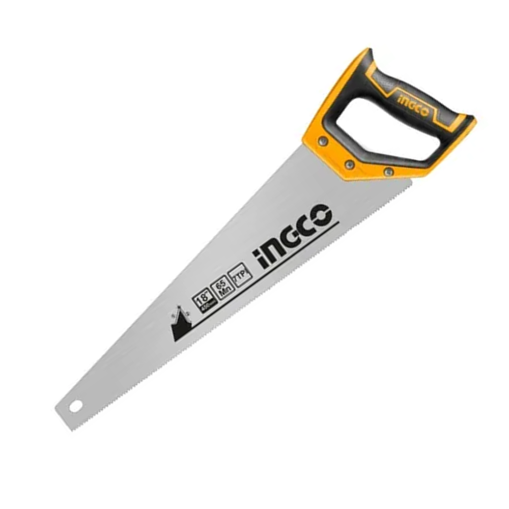 Serrucho Carpintero Con Mango De Fibra 18 Pulgadas Ingco-0