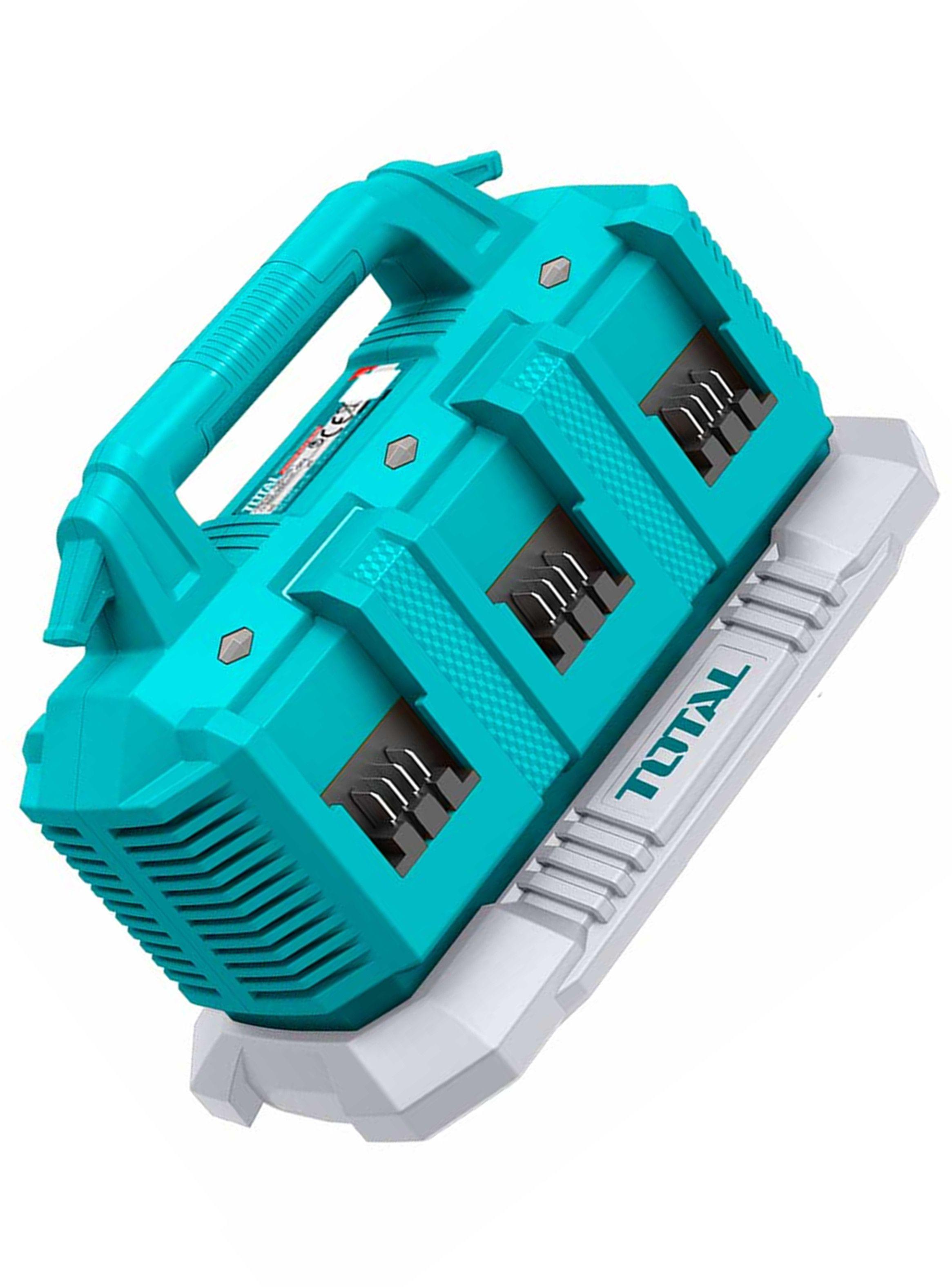 Cargador De Bateria 20v 4ah 6 Puertos Total Tfcli2064  -2