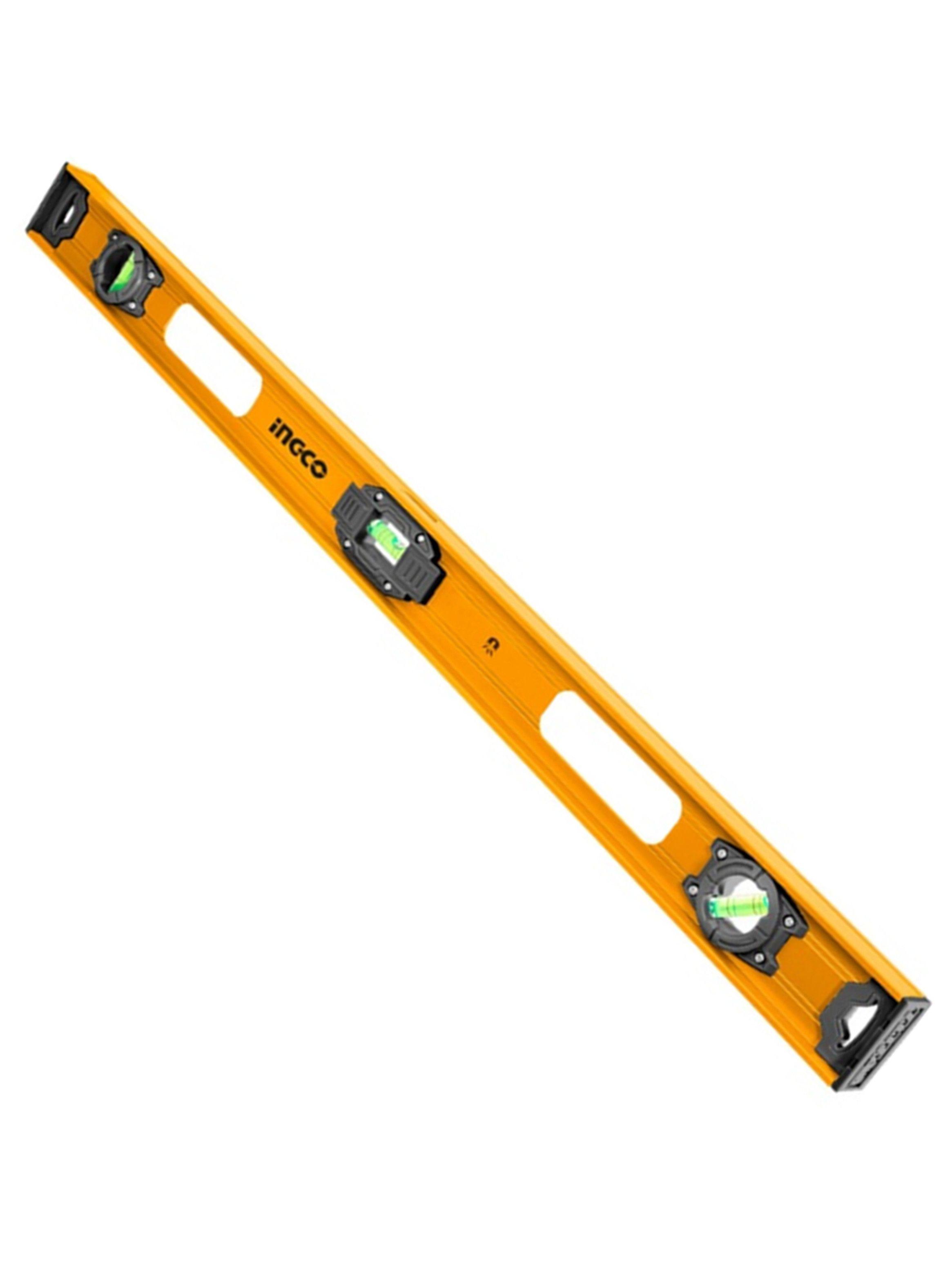 Nivel Aluminio 3 Burbujas 120cm Ingco Hsl28120-0