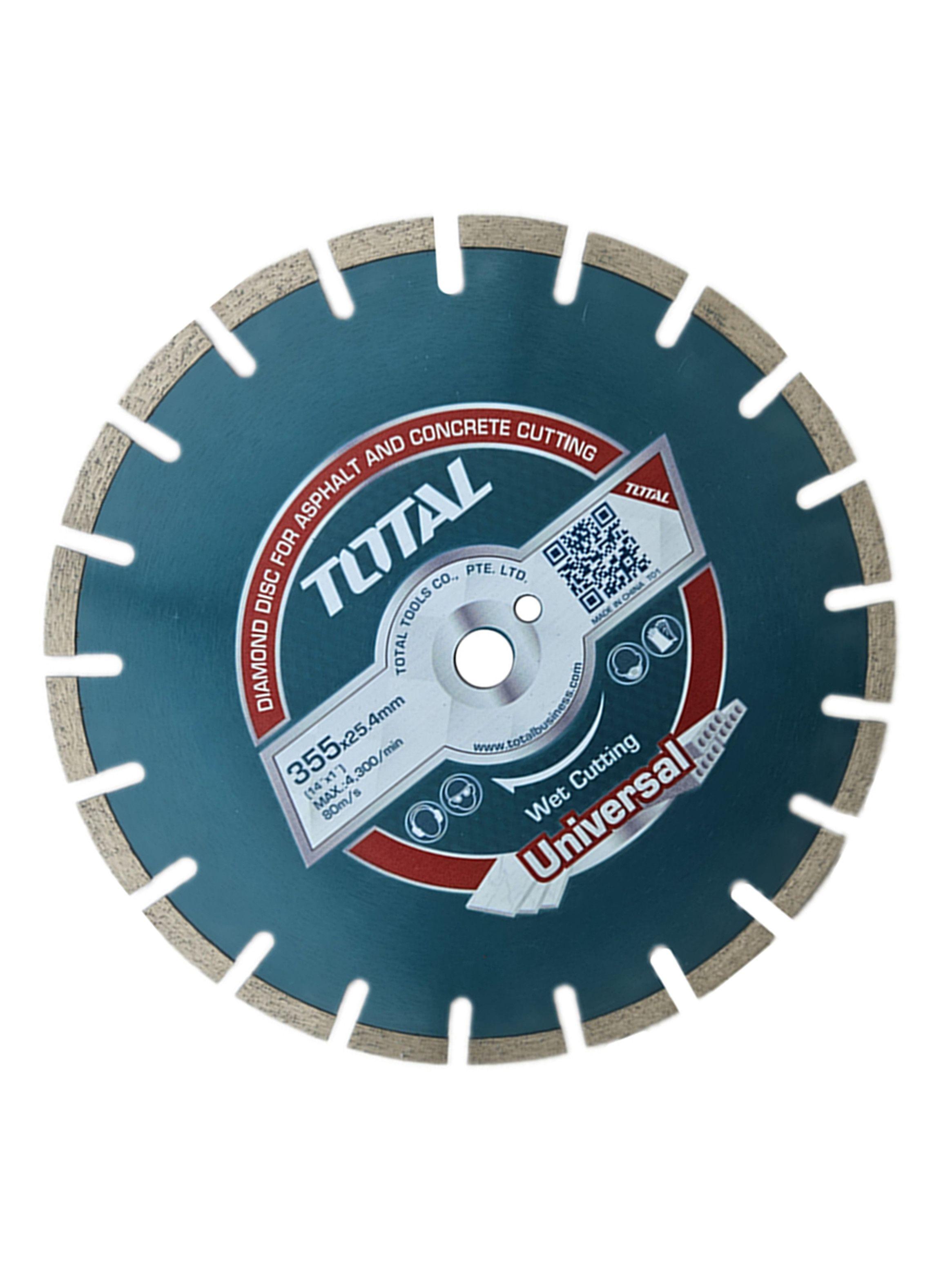 Disco Diamantado Segmentado 355mm Total Tac2113551-1