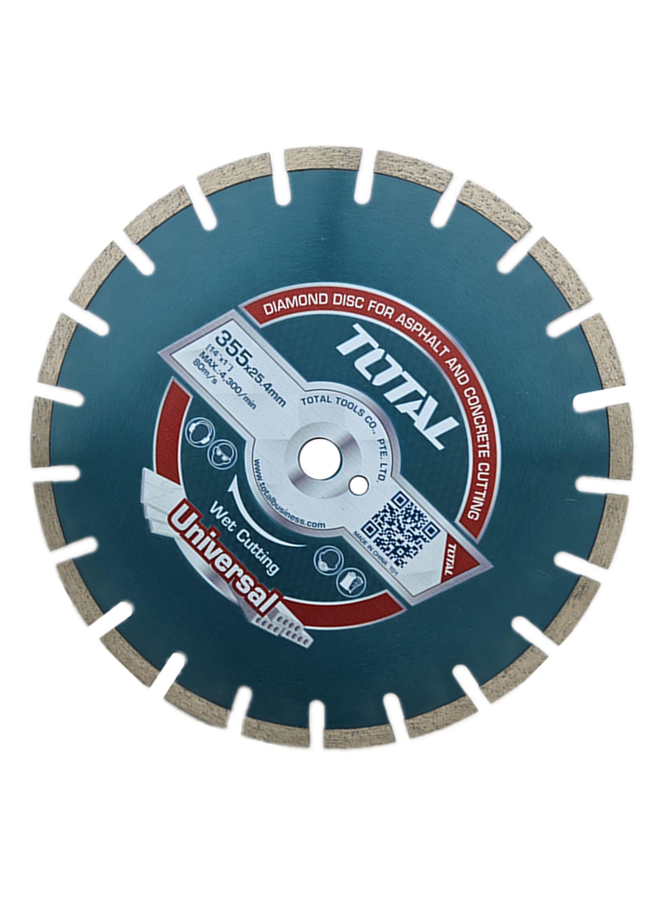 Disco Diamantado Segmentado 355mm Total Tac2113551-2