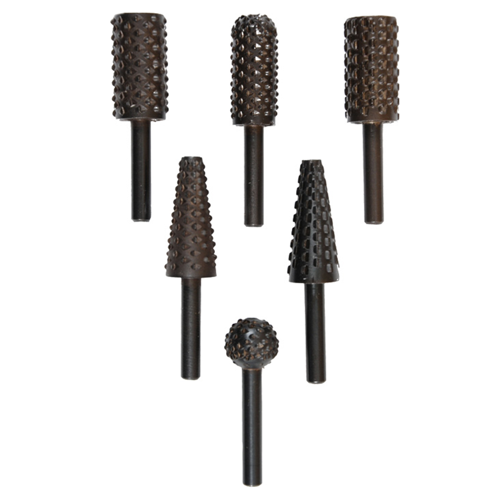 Broca Madera Metal Escofina Rotativa 1/4 5 Pcs Kwb-1