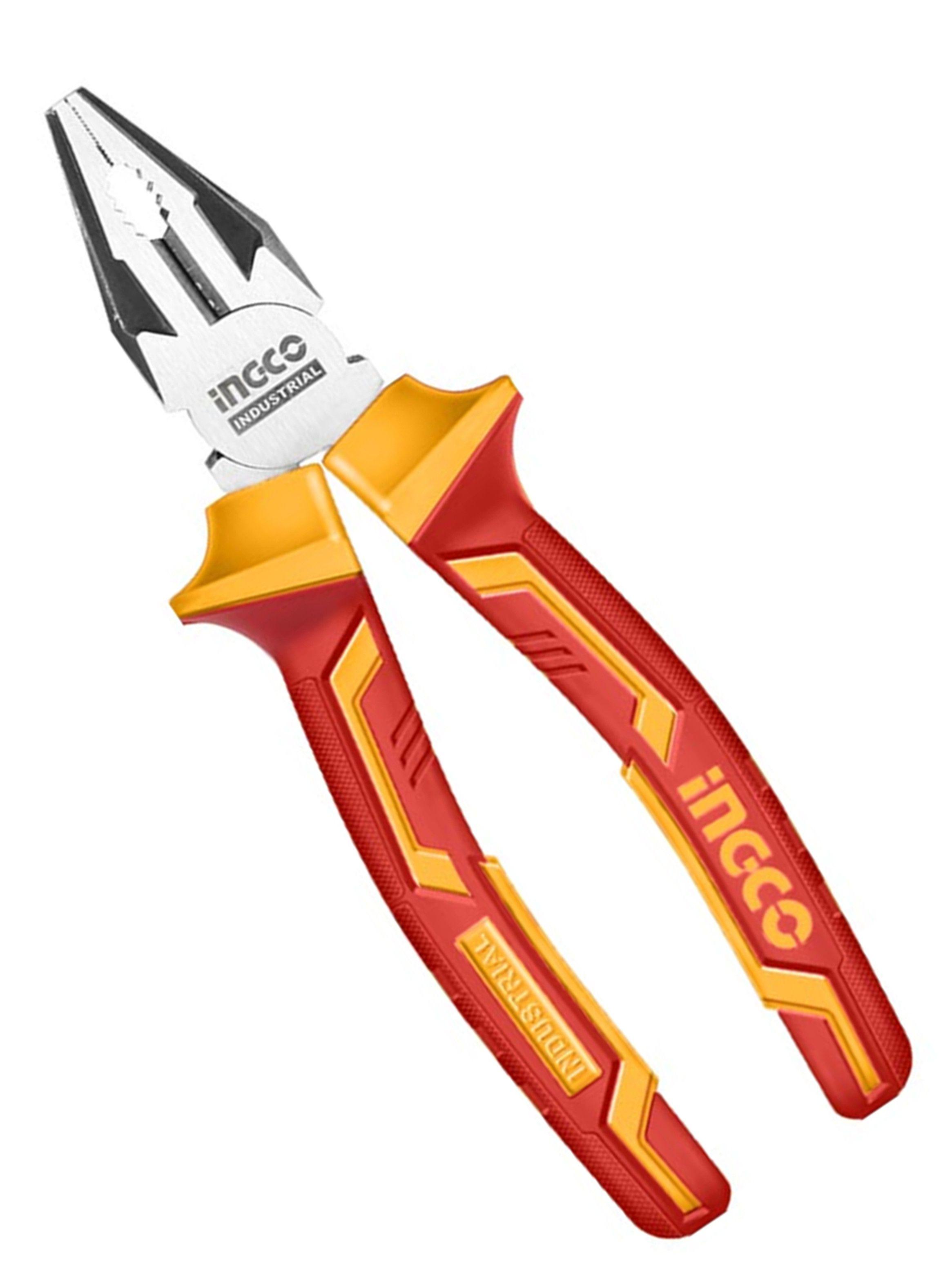 Alicate Universal Aislado Electricista 8 PLG Ingco Hicp28208-0