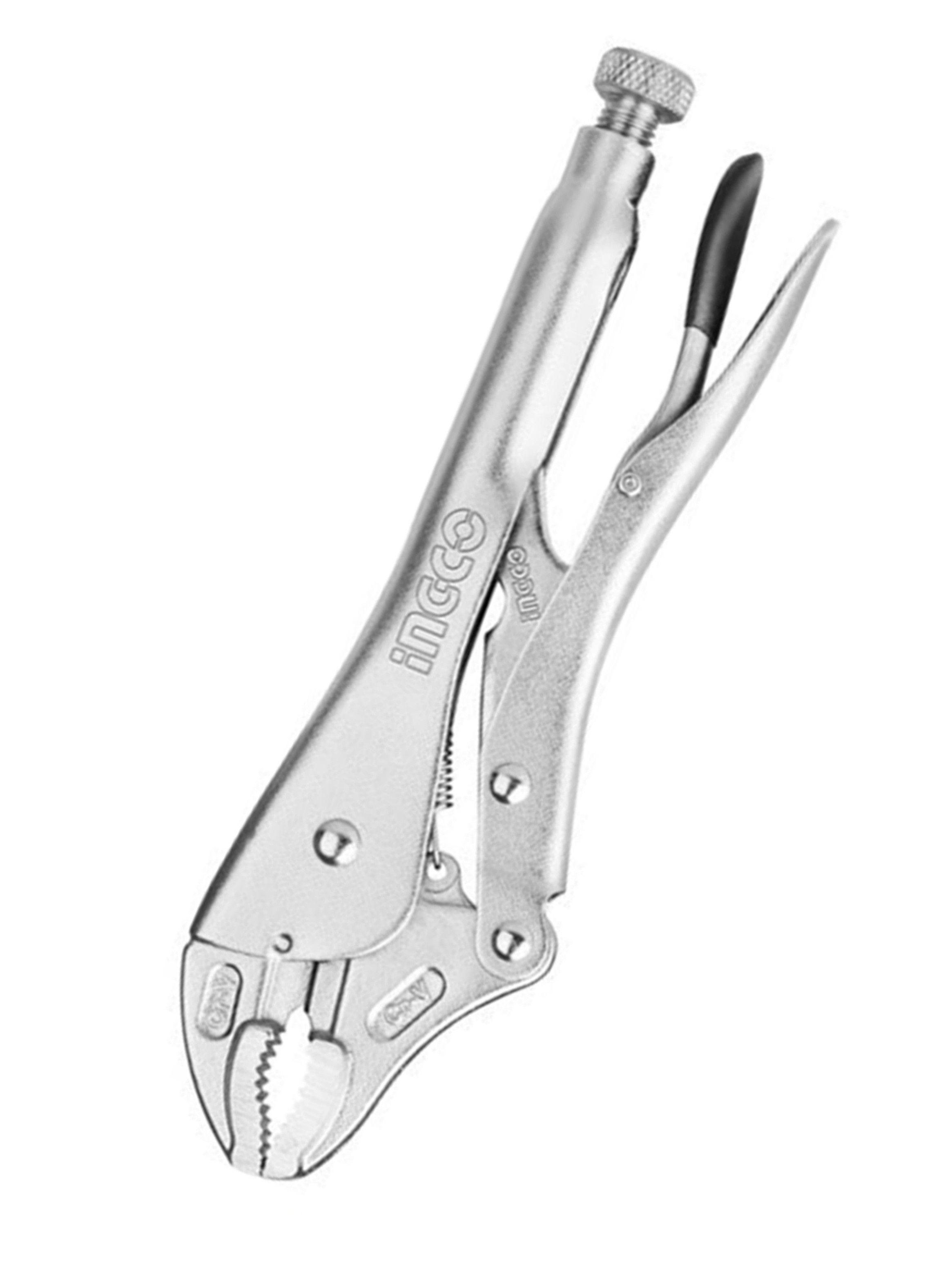 Alicate Caiman De Presion Boca Curva 10 PuLG Ingco Hcjlw0110  -2