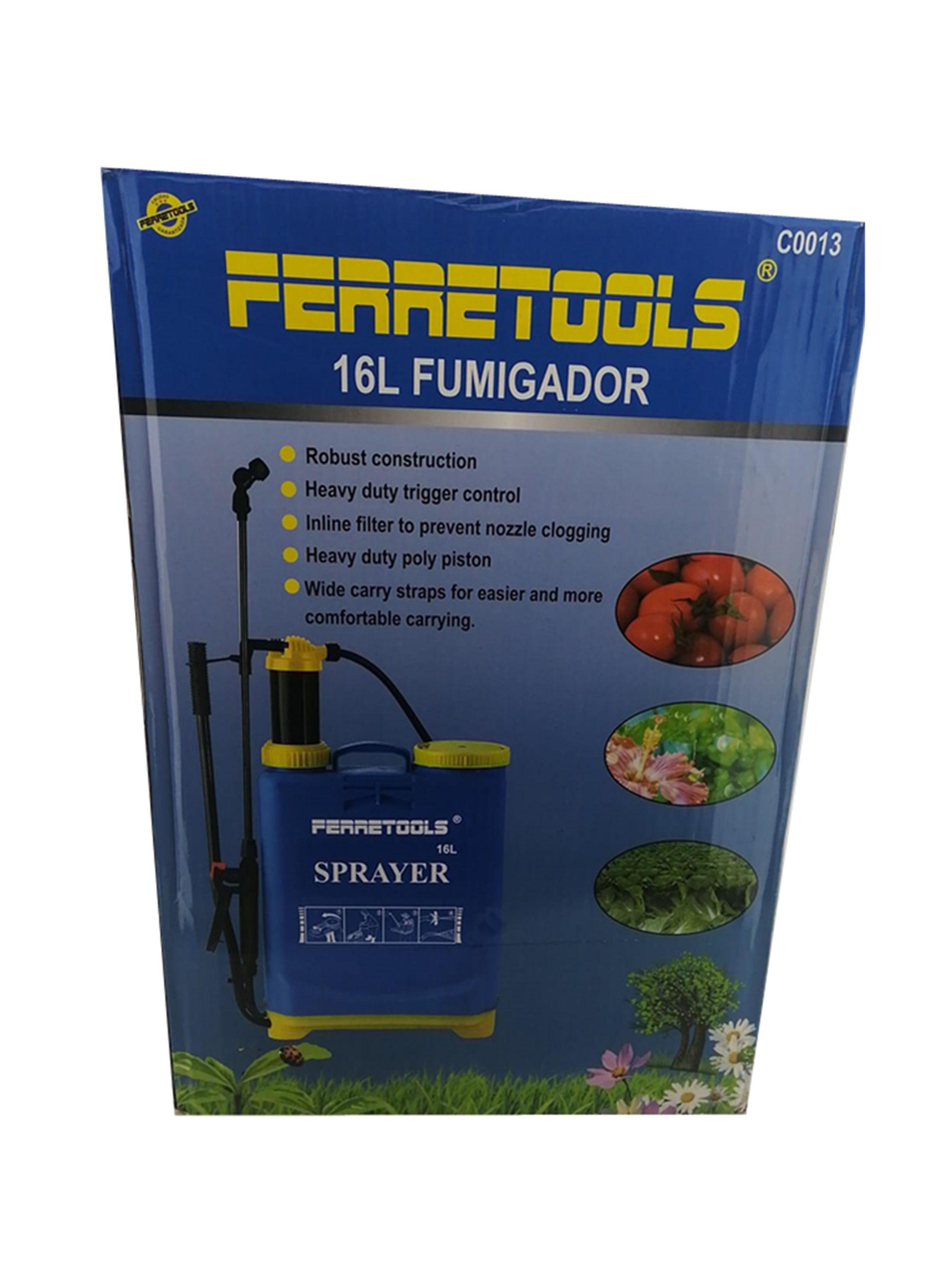 Rociador Pulverizador Fumigador Manual A Presion 16 Lts Ft-1