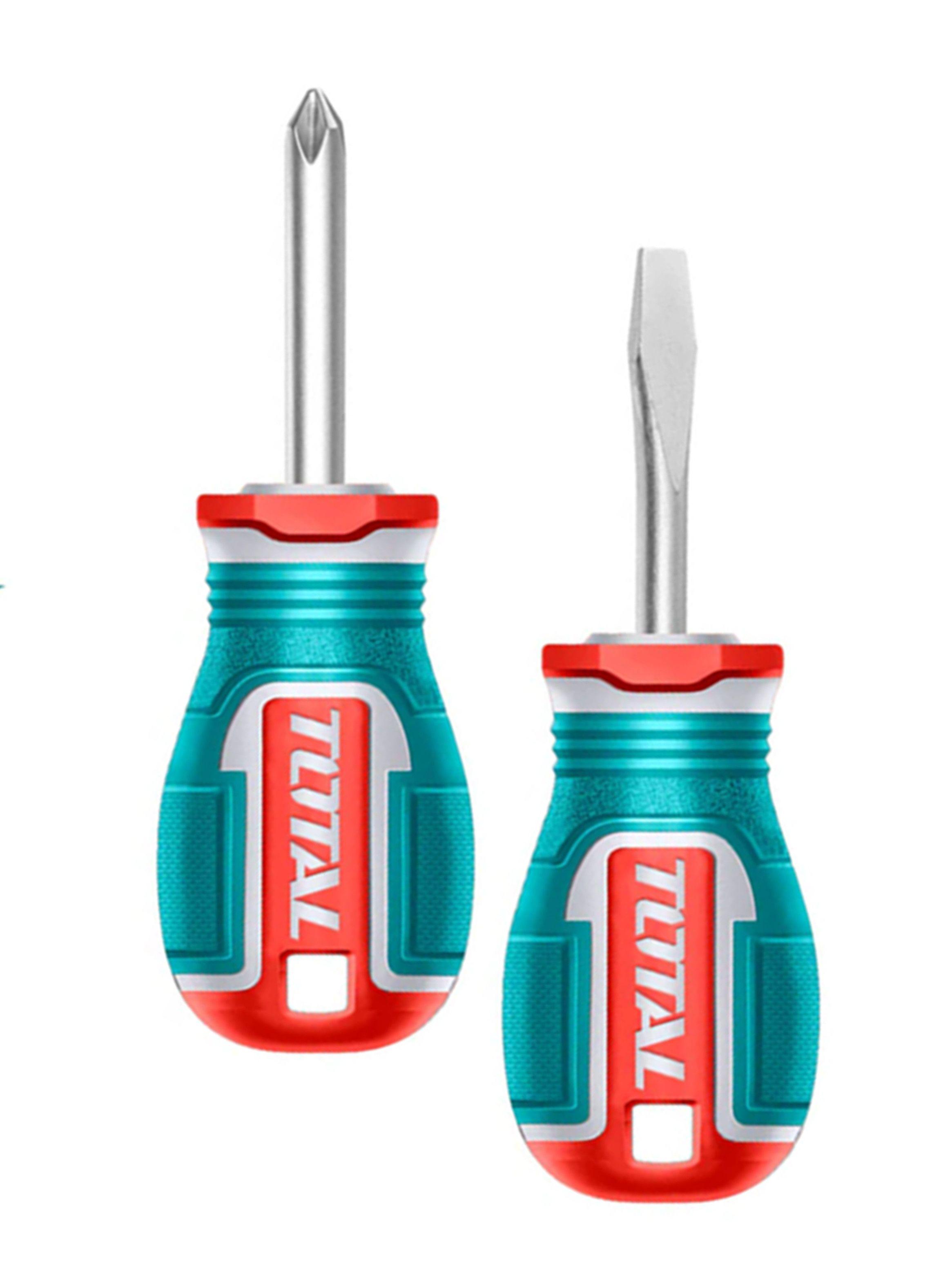 Kit Set Juego Destornilladores 2 Piezas Total Tksds2226-1