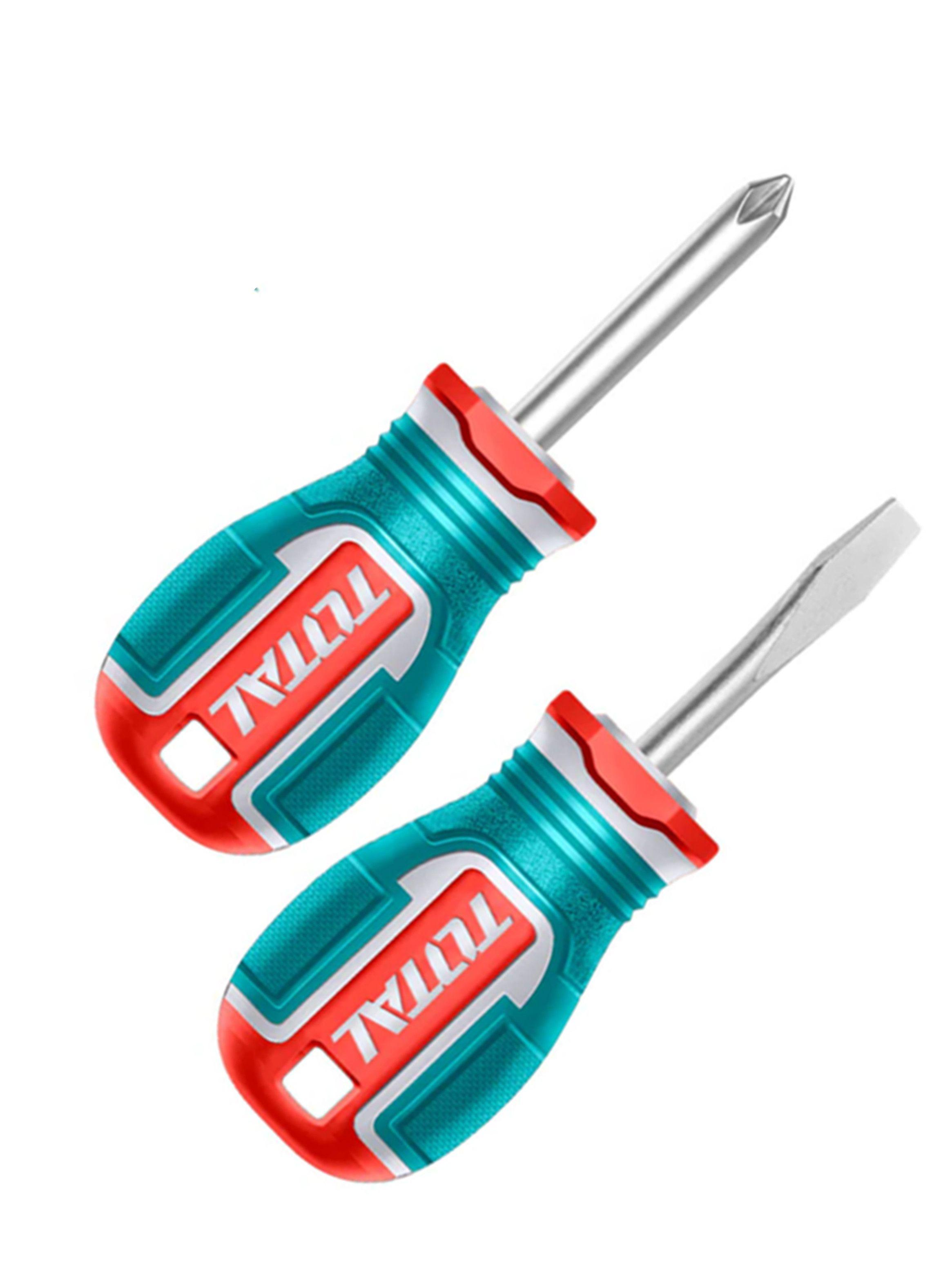 Kit Set Juego Destornilladores 2 Piezas Total Tksds2226-2