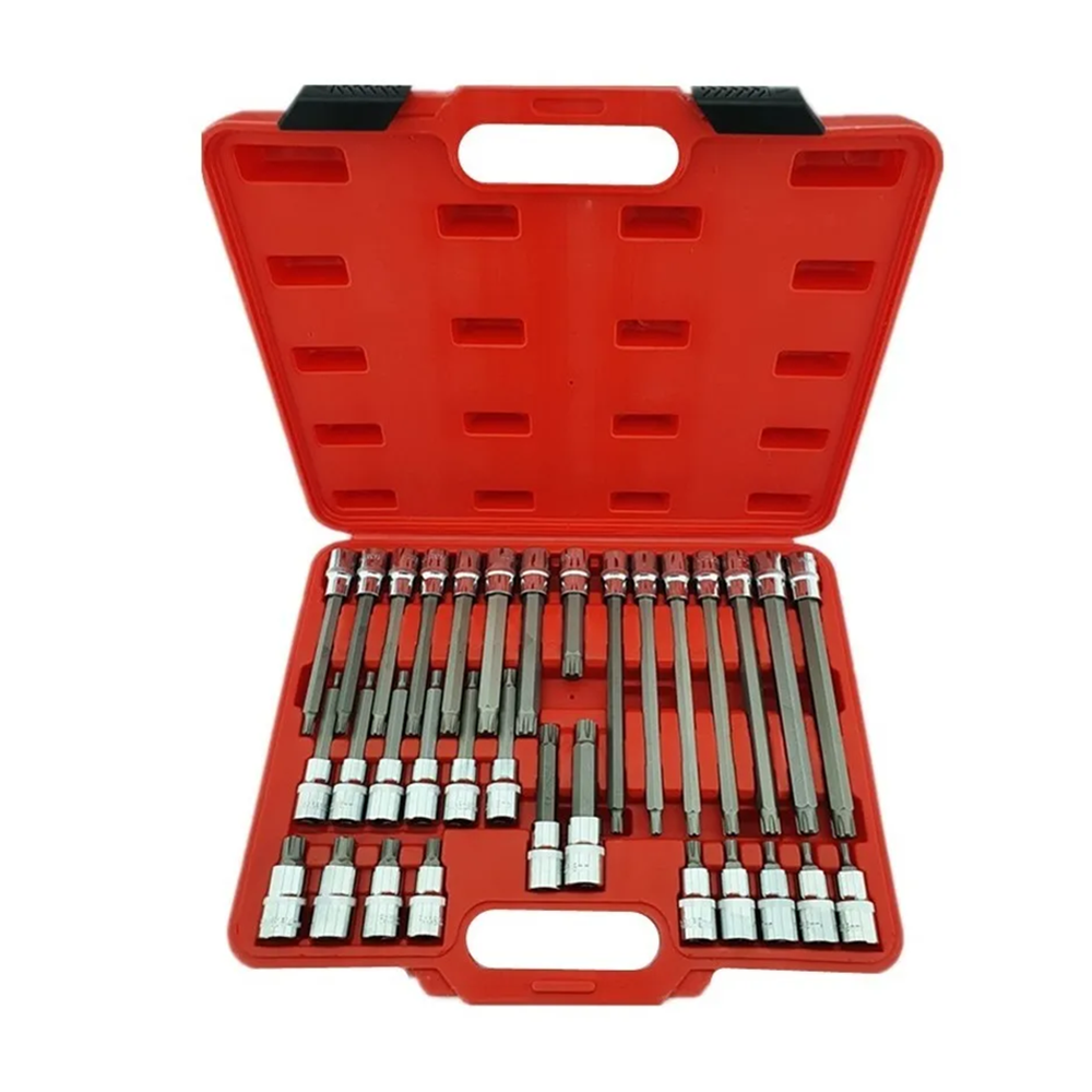 Set De Dados Puntas Ribe Corto Medio Largo 32 Pcs-0