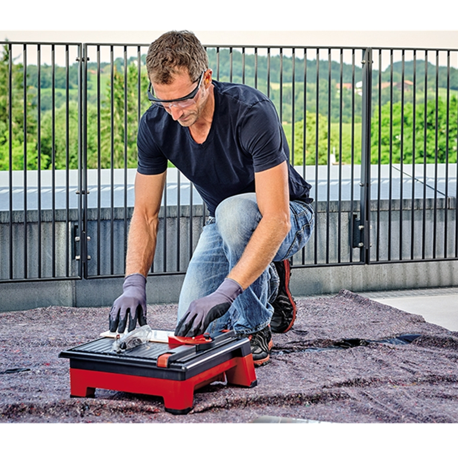 Cortador Cortadora Ceramica 18v Bat+ Carg Einhell-3