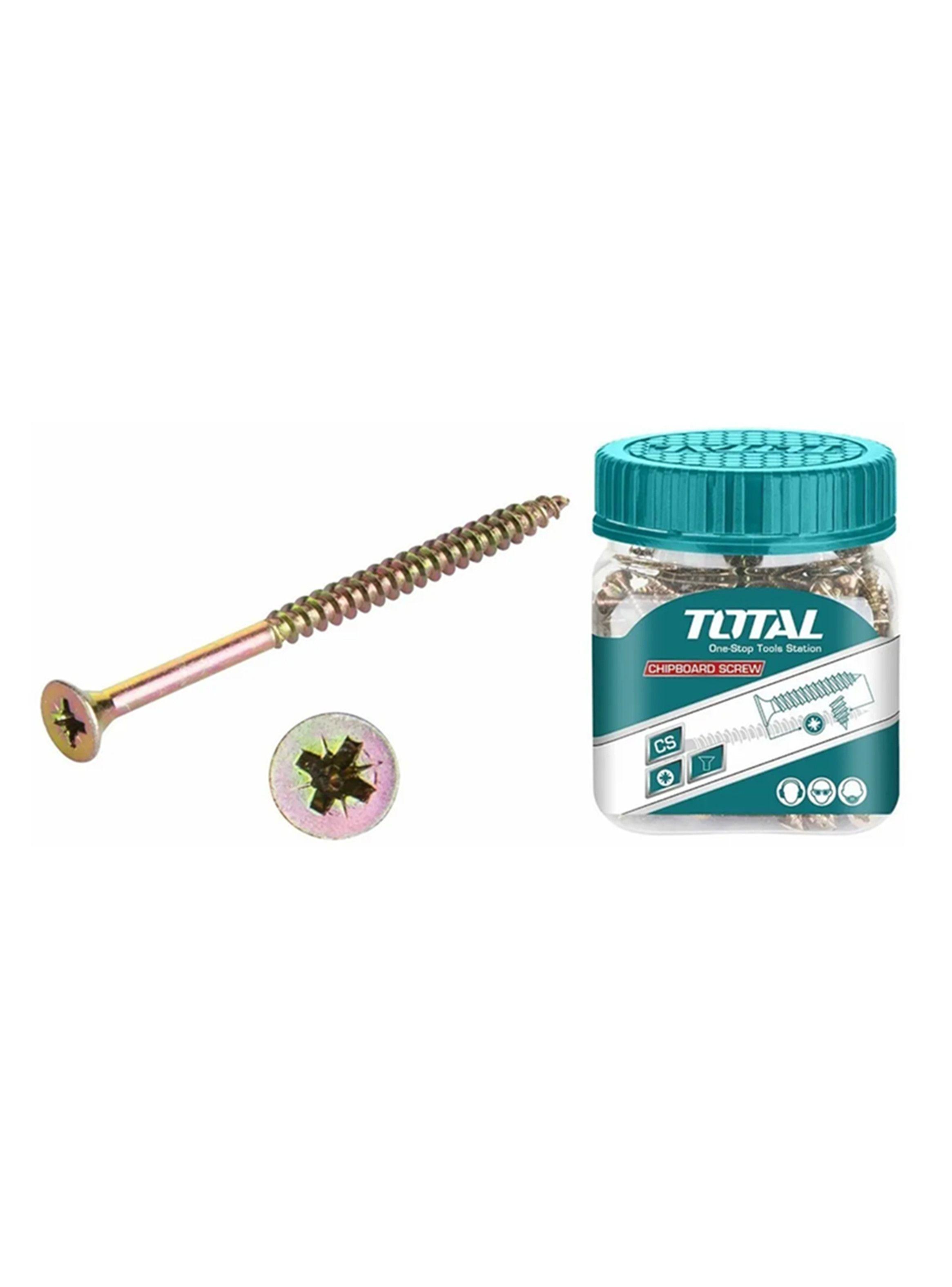 Tornillo Madera Aglomerado 5.0x100mm 60 Unds Total-2