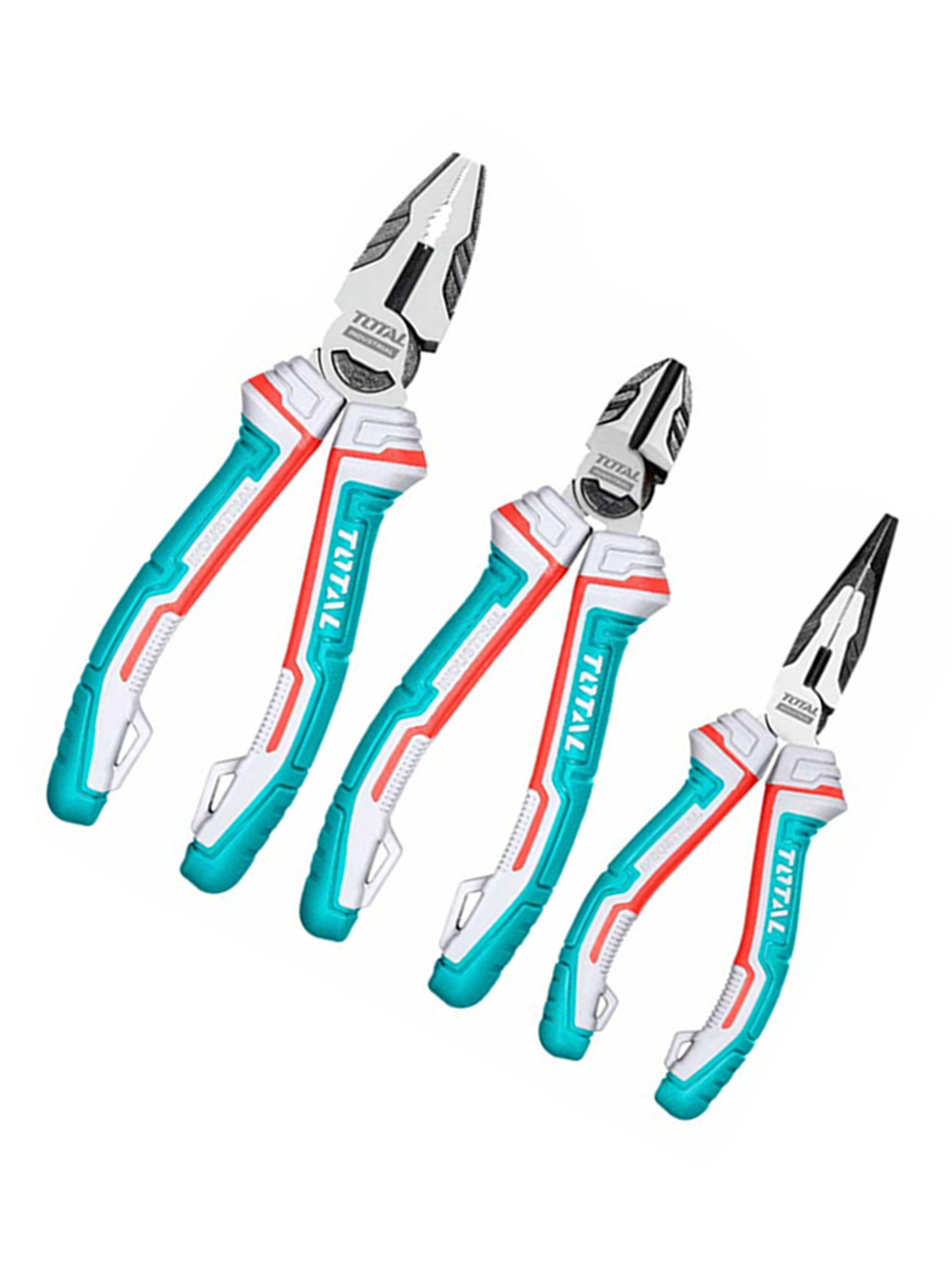 Kit Set Juego De Alicates 3 Piezas Total Tht2k0301s -2