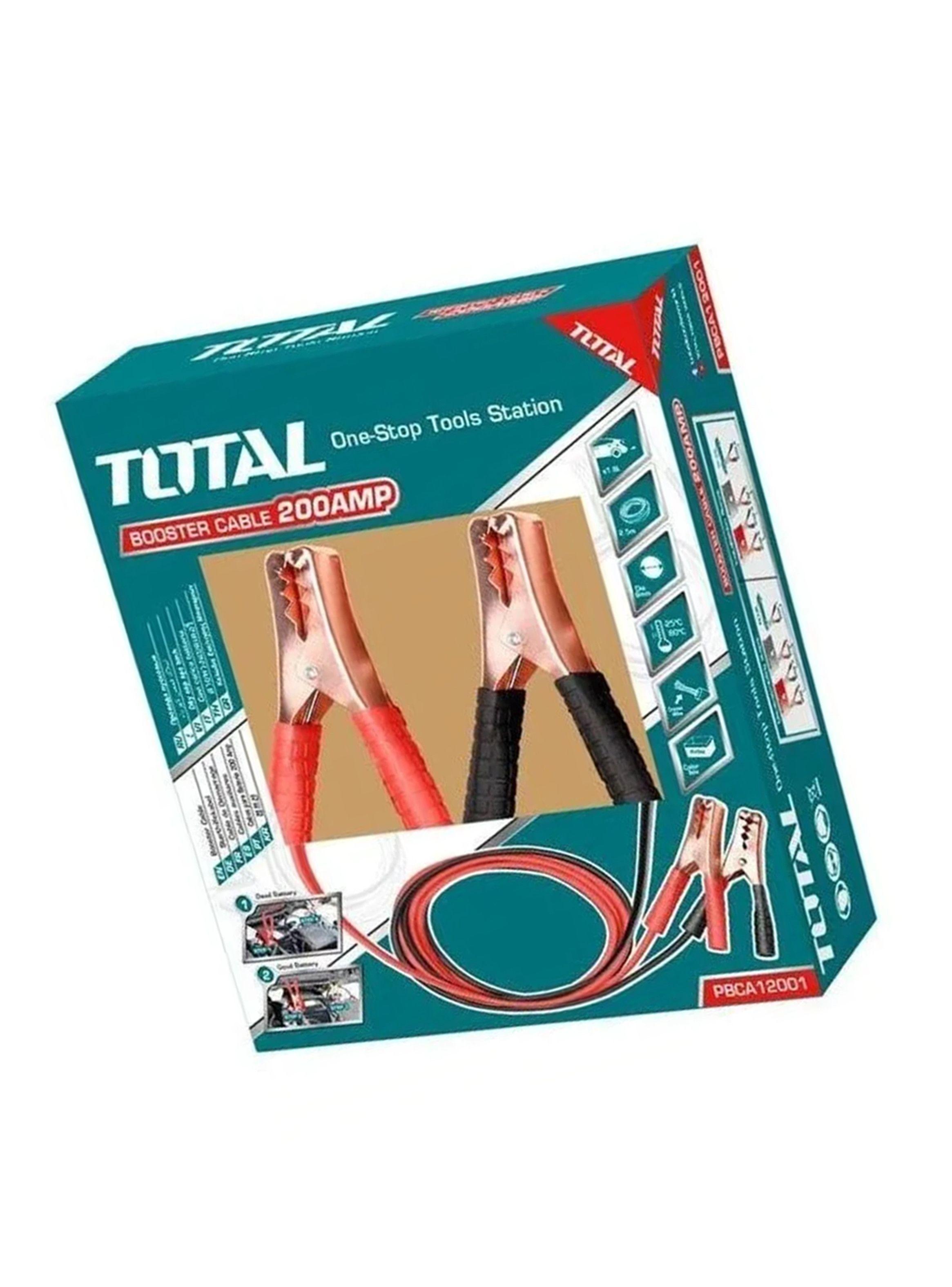 Cable Puente De Bateria 200 Amp Roba Corriente Auto Total-1
