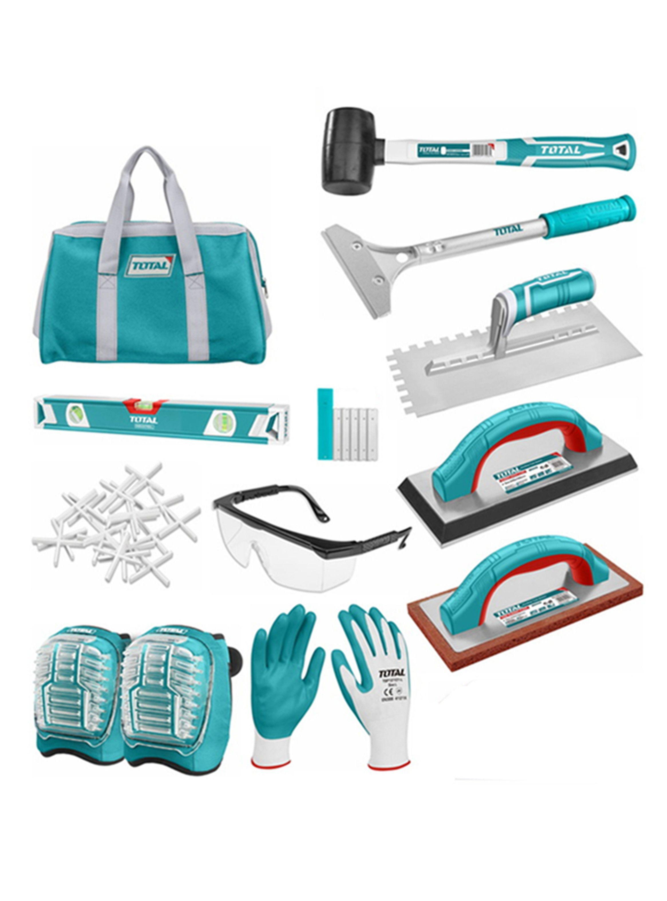 Set Herramientas Manuales Para Construcción 11 Piezas Total-0