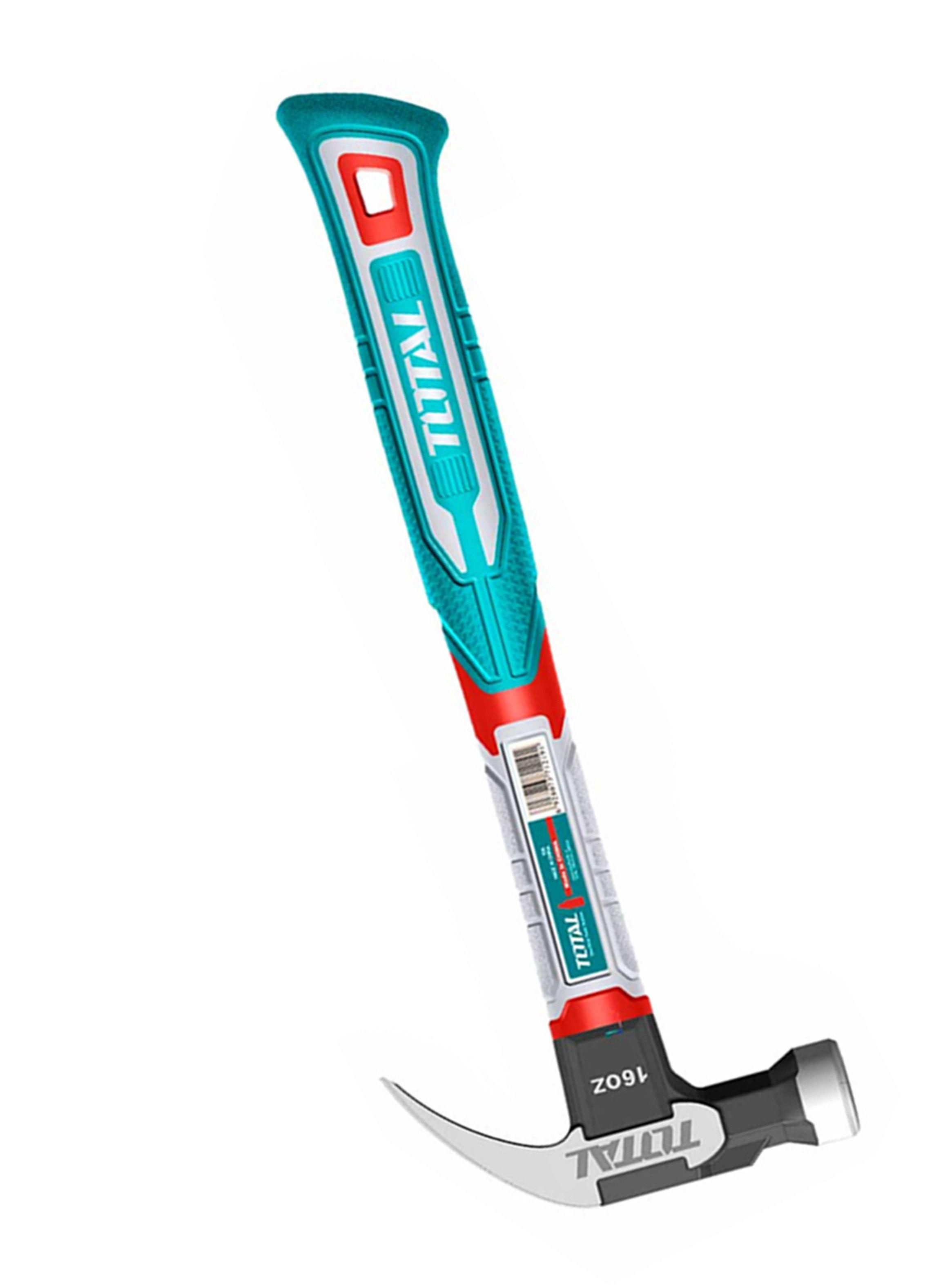 Martillo Mango De Fibra 16oz Total Thch61016-2