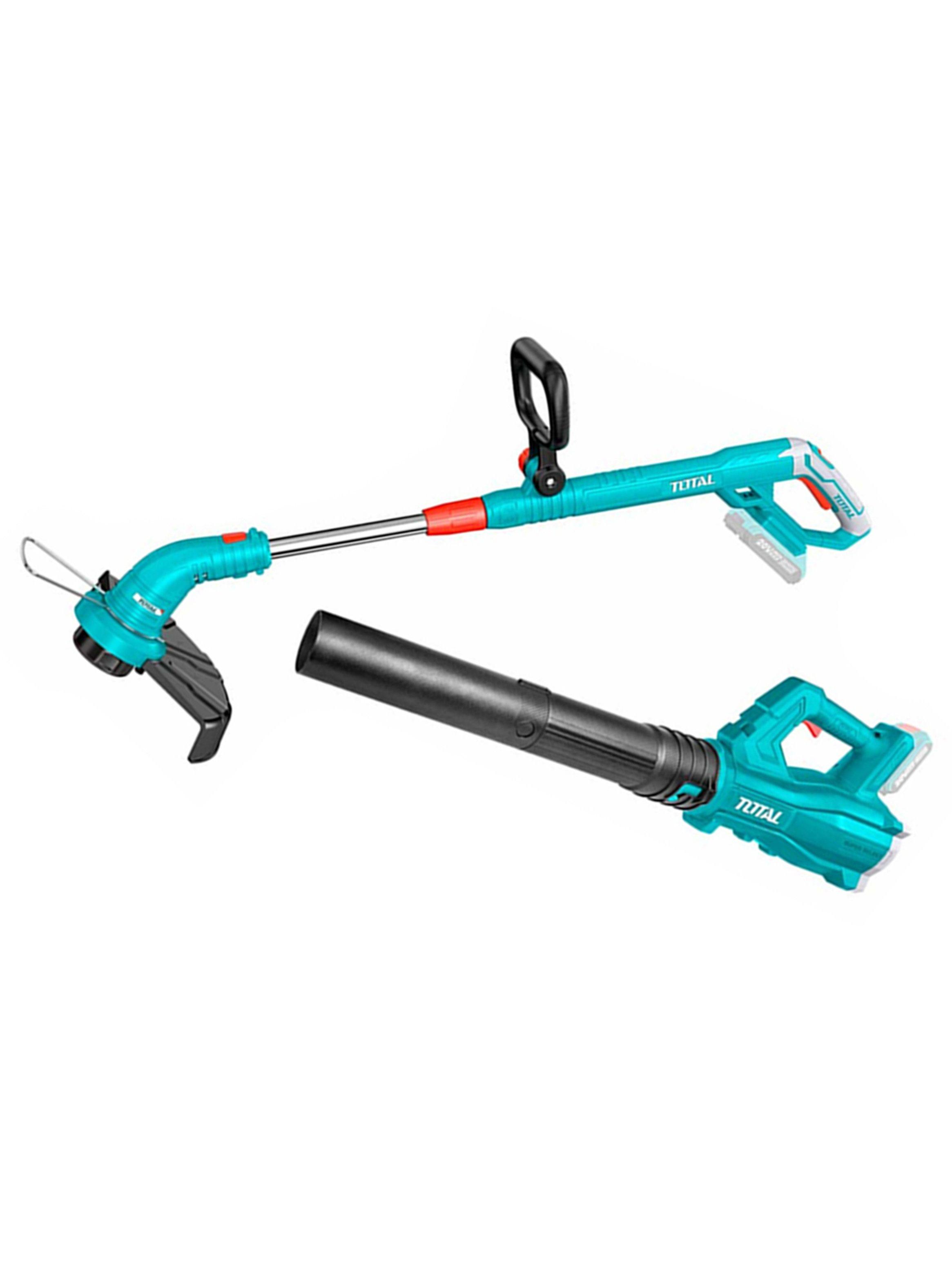 Kit Soplador + Orilladora Jardin 20V Total Tosli23024-2