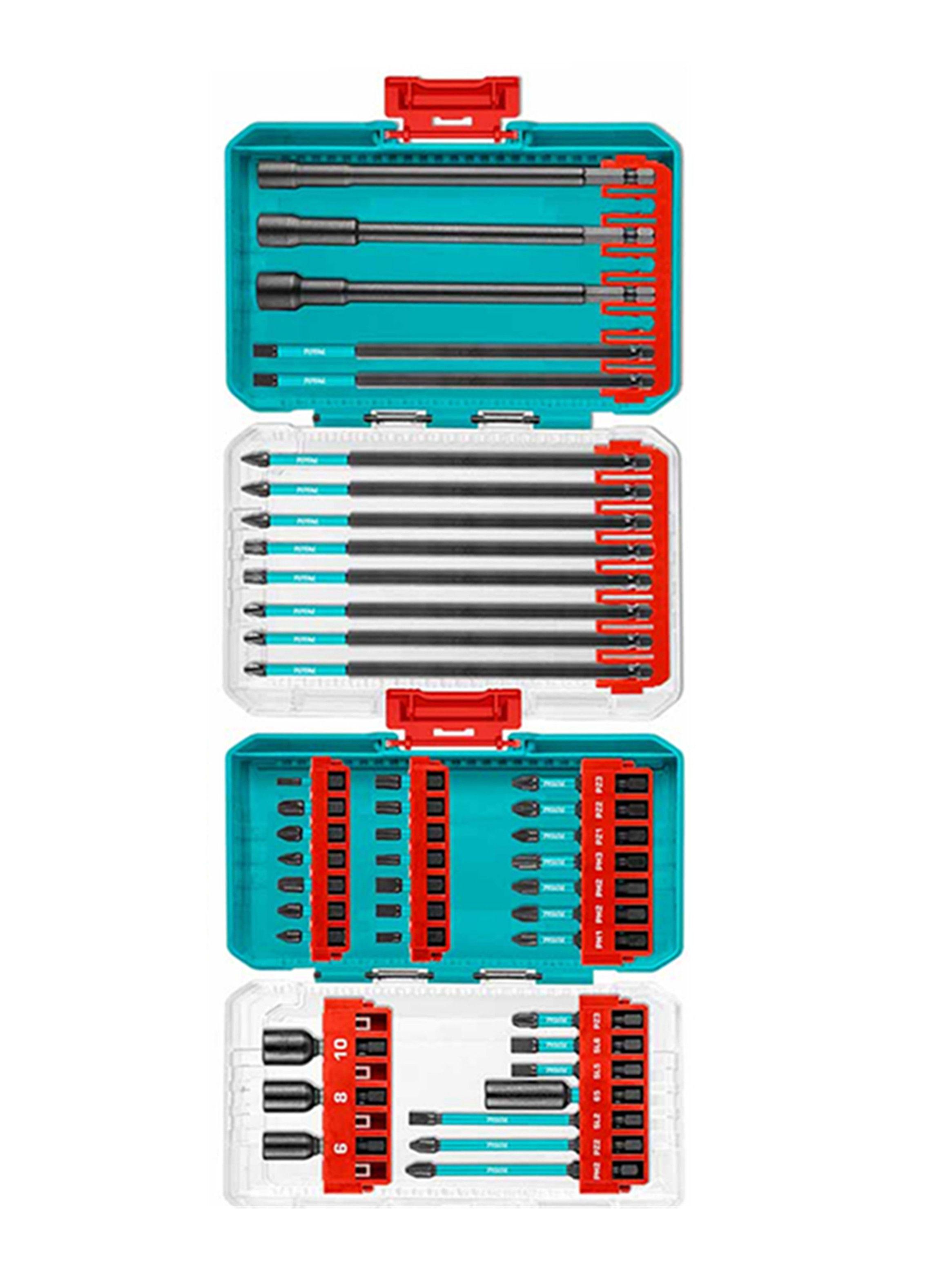 Set Puntas Impacto Taladro 44 Pcs Total Tacsdl24408-2