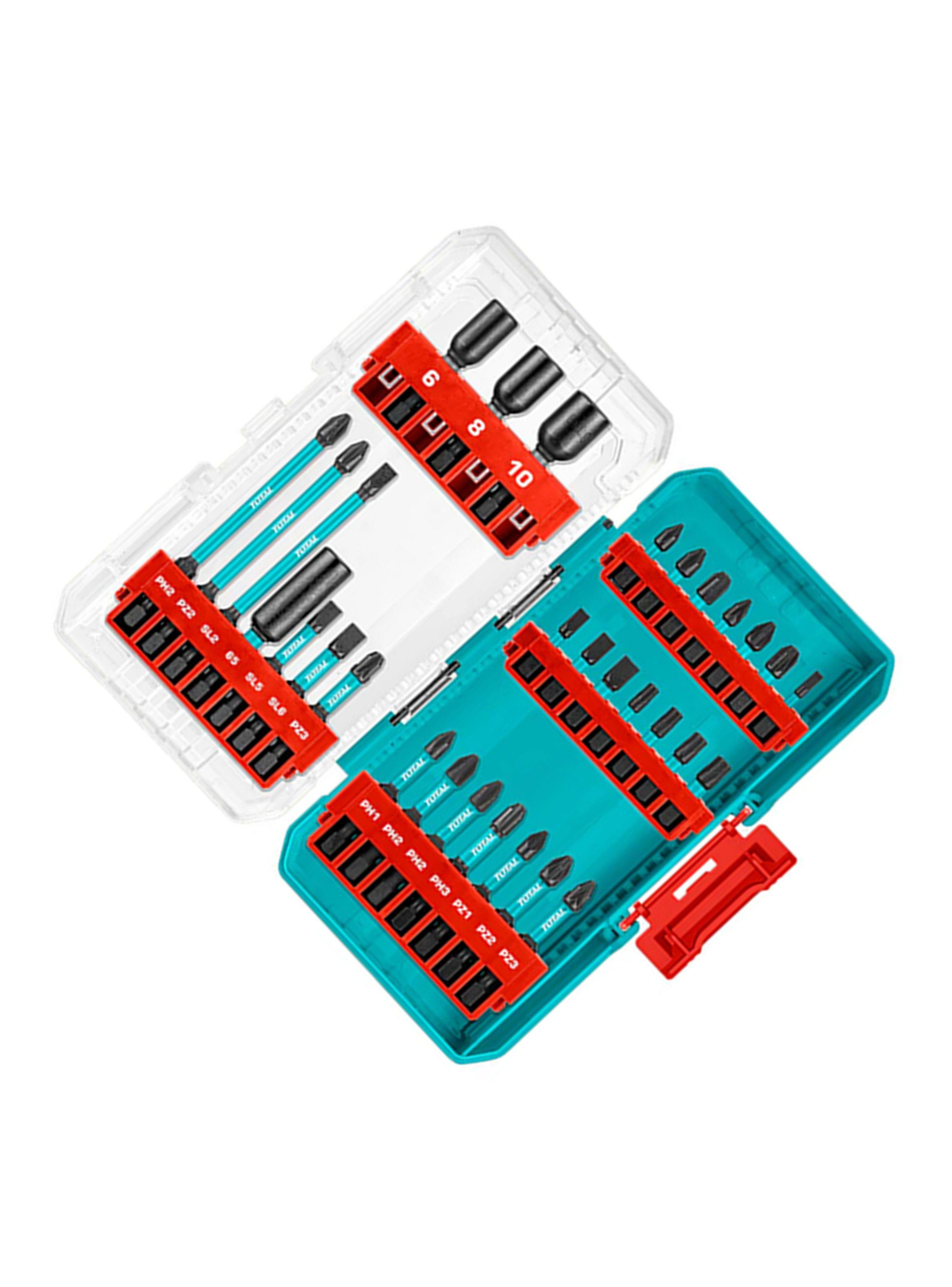 Set Puntas Destornillador Impacto 31 Pcs Total Tacsdl11306-2