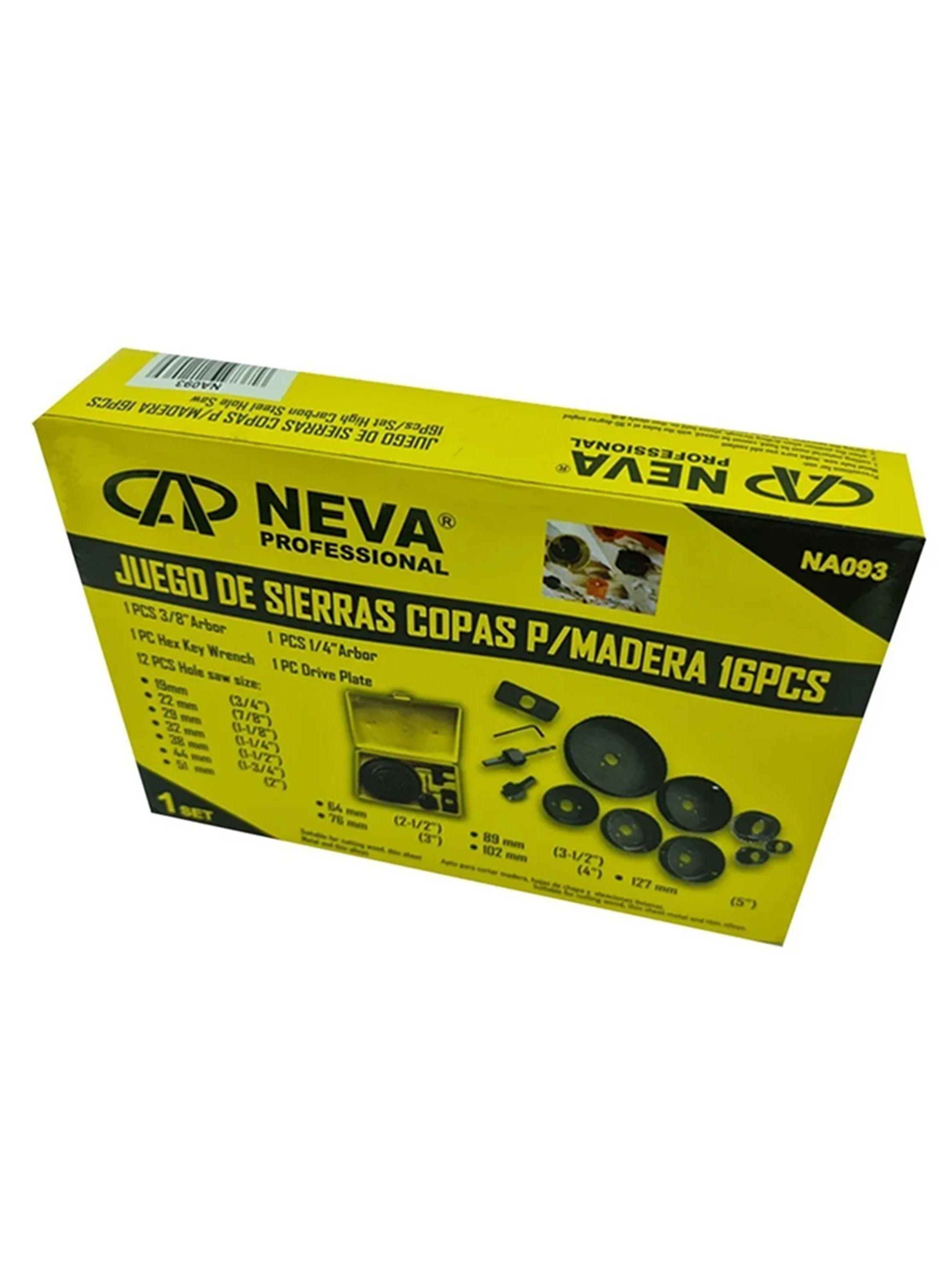 Hoja Broca Sierra Copa P/ Madera 16 Piezas Na093-2