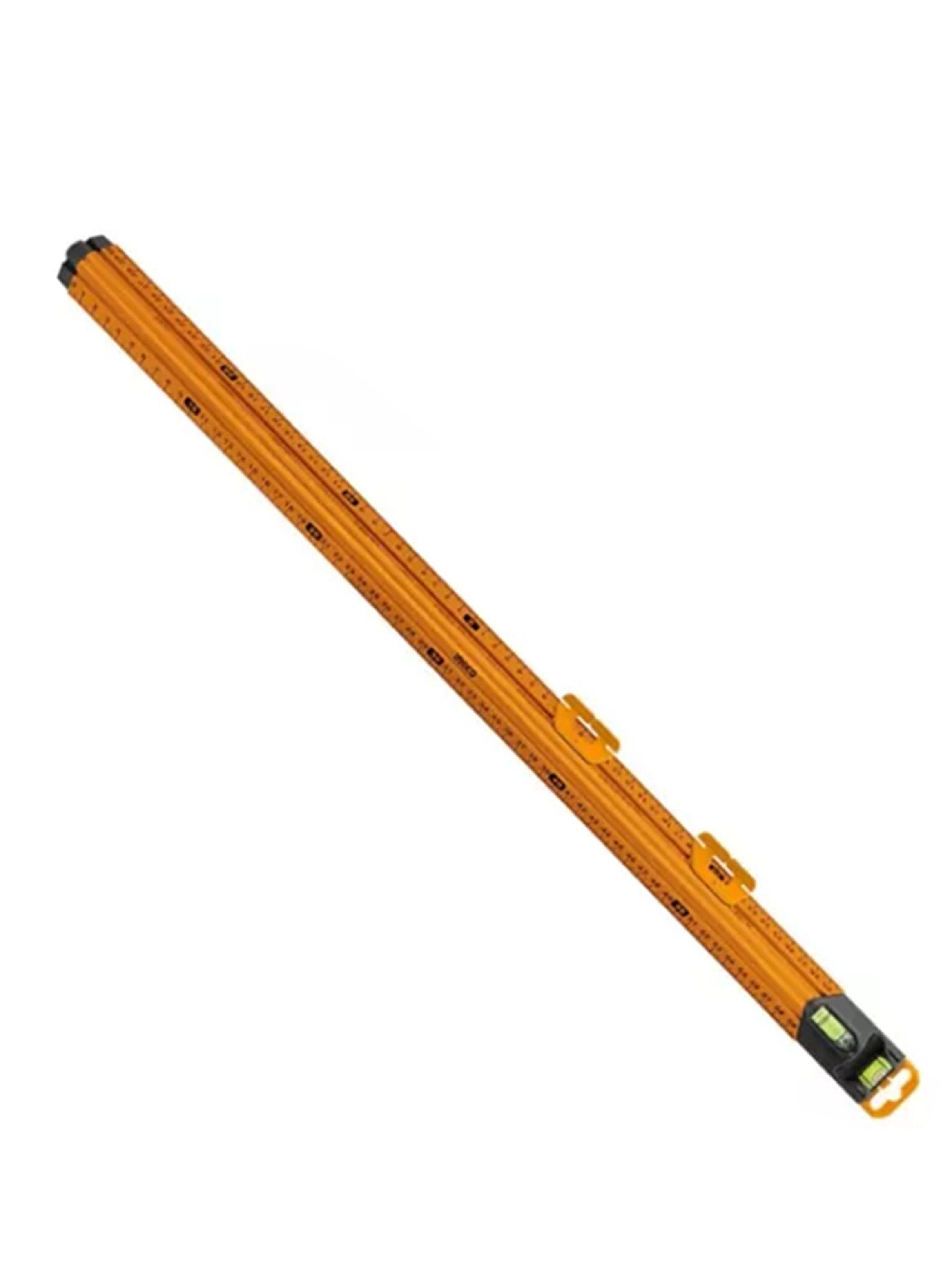 Regla Triangular Con Nivel De Burbuja 60cm Ingco Hsr36003-0