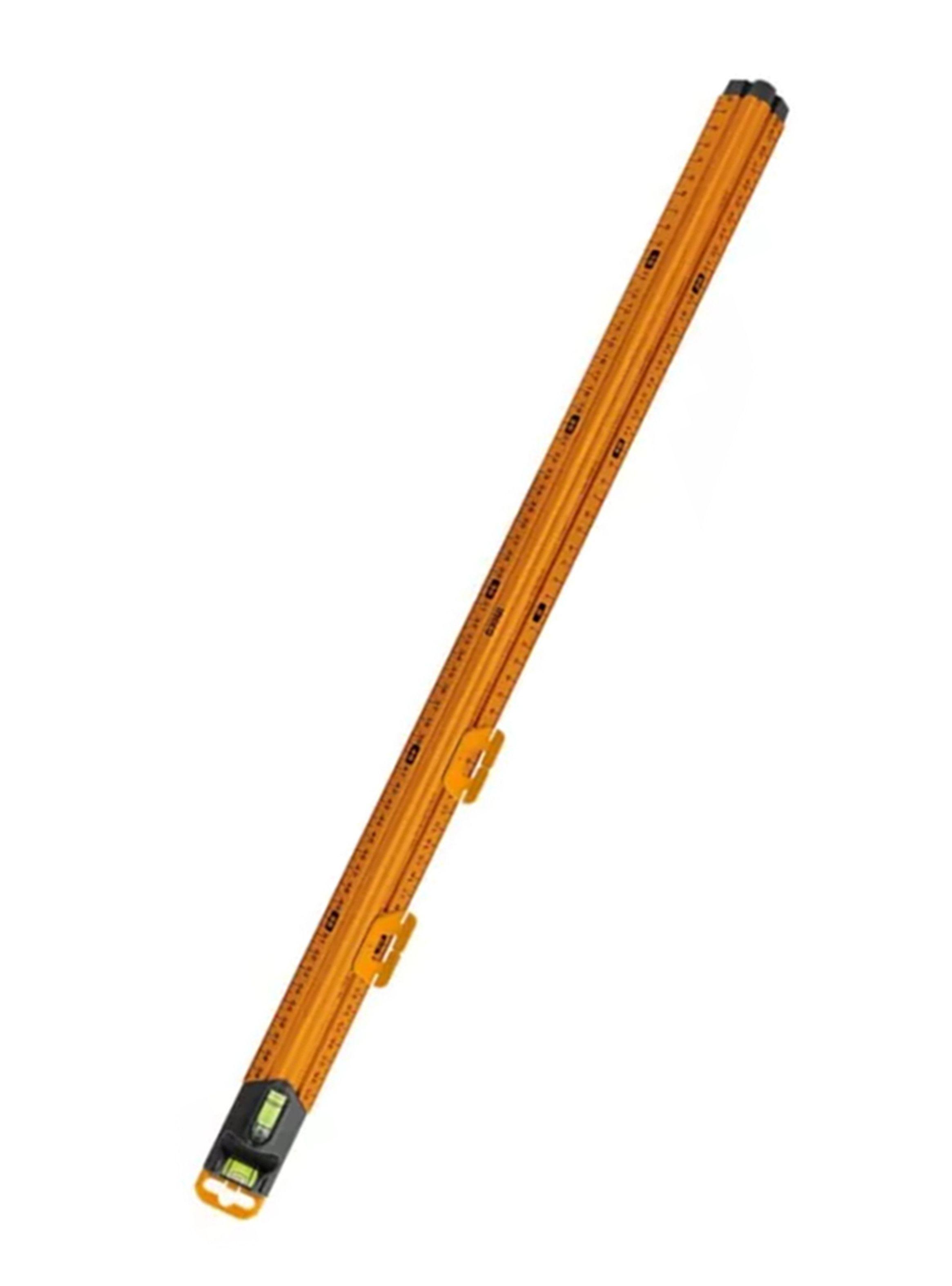 Regla Triangular Con Nivel De Burbuja 60cm Ingco Hsr36003-1