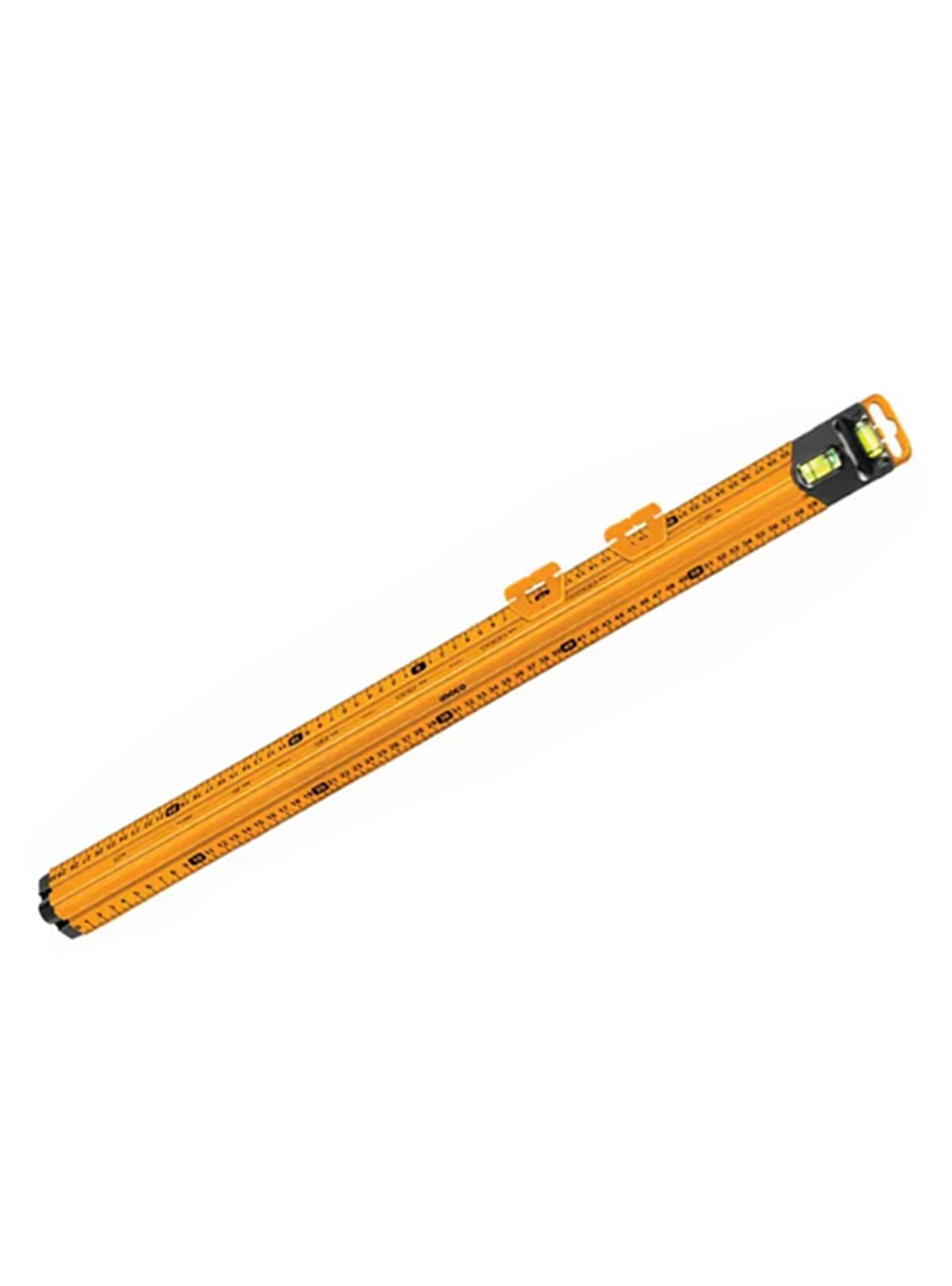 Regla Triangular Con Nivel De Burbuja 60cm Ingco Hsr36003-2
