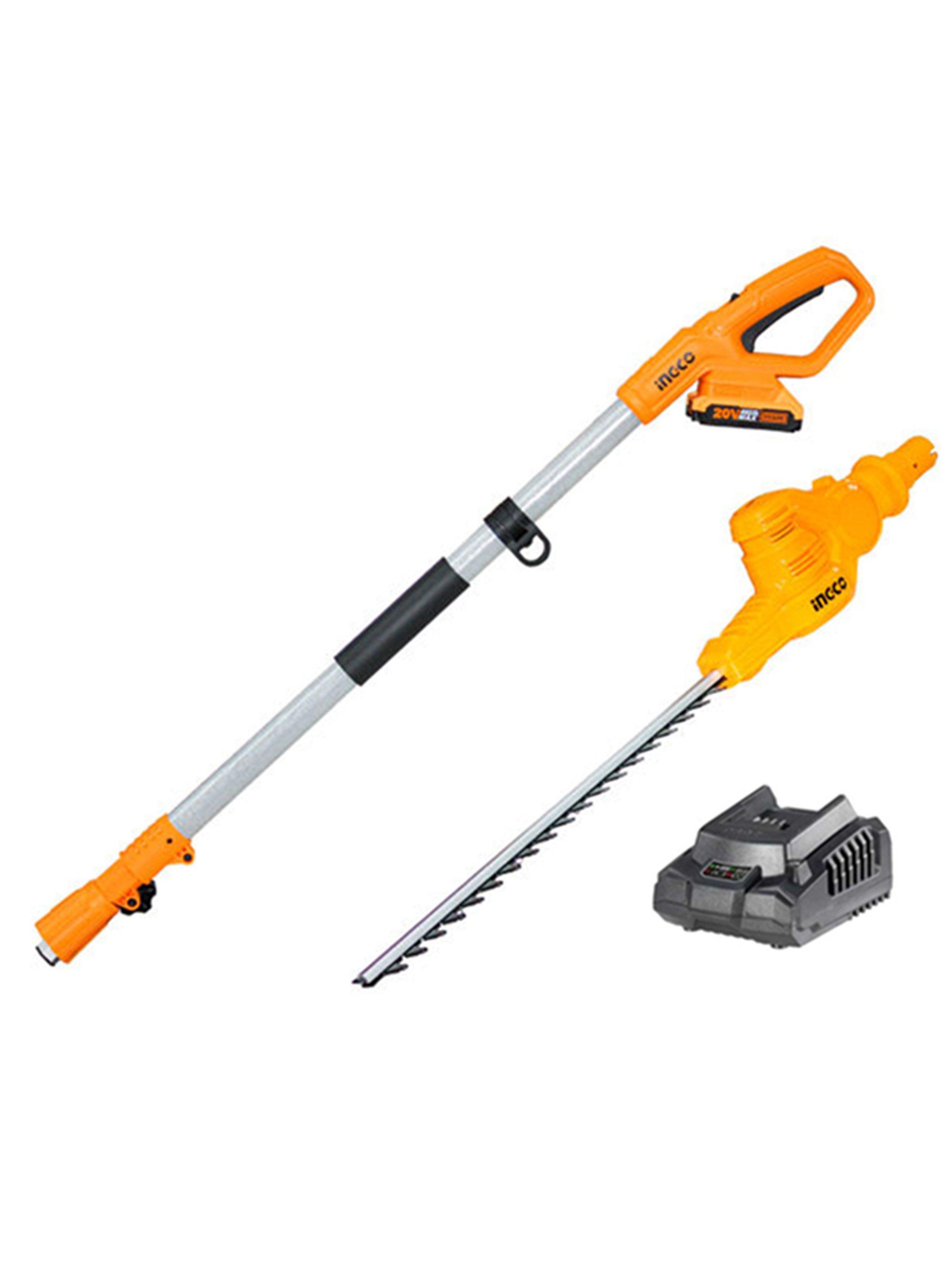 Cortaseto Podador De Altura Inalámbrico 20v Bat+carg Ingco-0