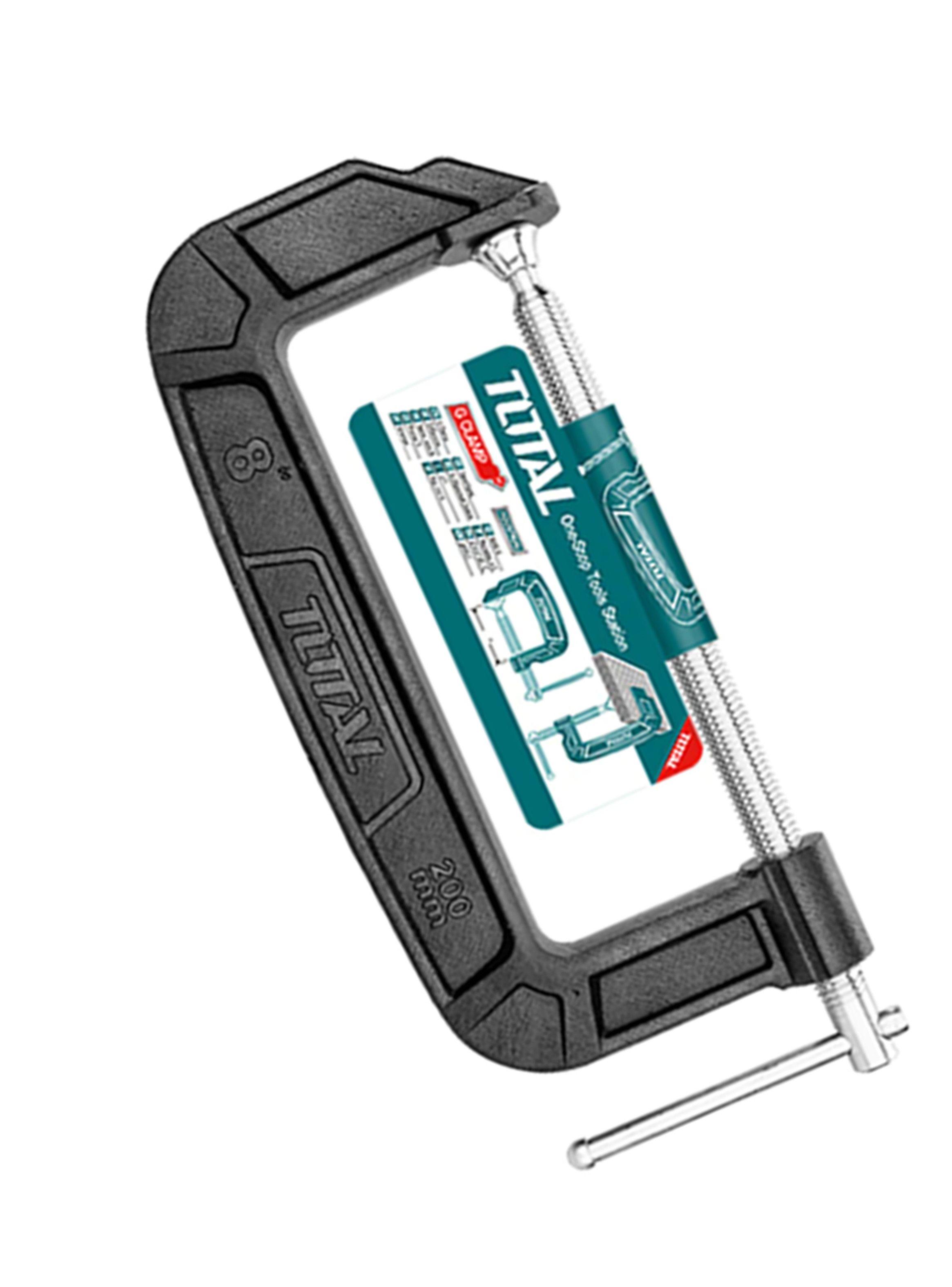 Prensa Tipo C 8 Pulgadas 200mm Total Tht13186-2