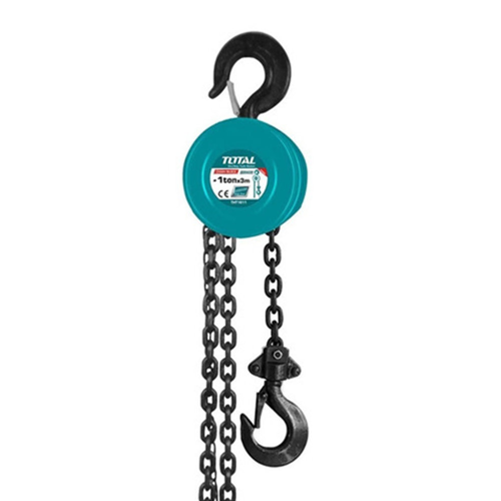 Tecle Con Cadena Manual 1 Tonelada 3 Metros Total-0